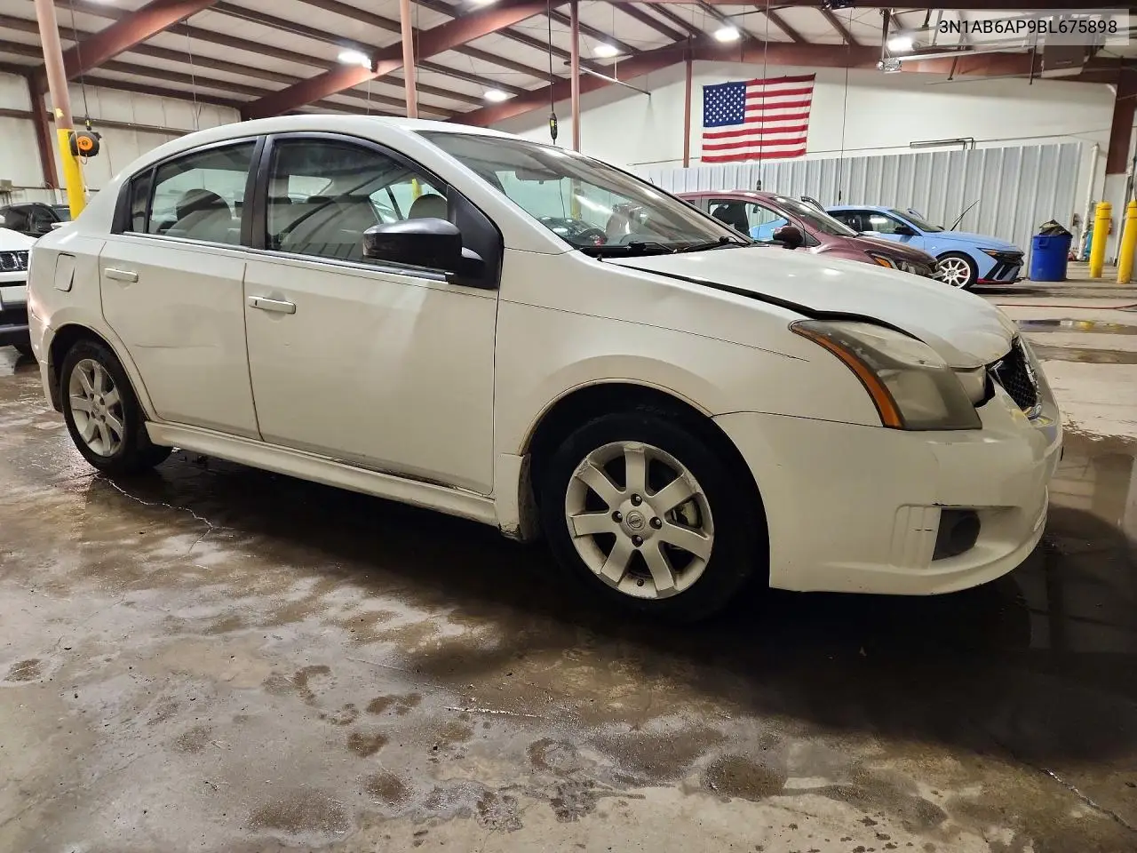 2011 NISSAN SENTRA VIN 3N1AB6AP9BL675898 — фото 4