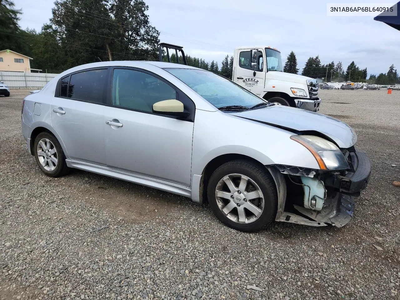2011 NISSAN SENTRA VIN 3N1AB6AP6BL640915 — фото 4
