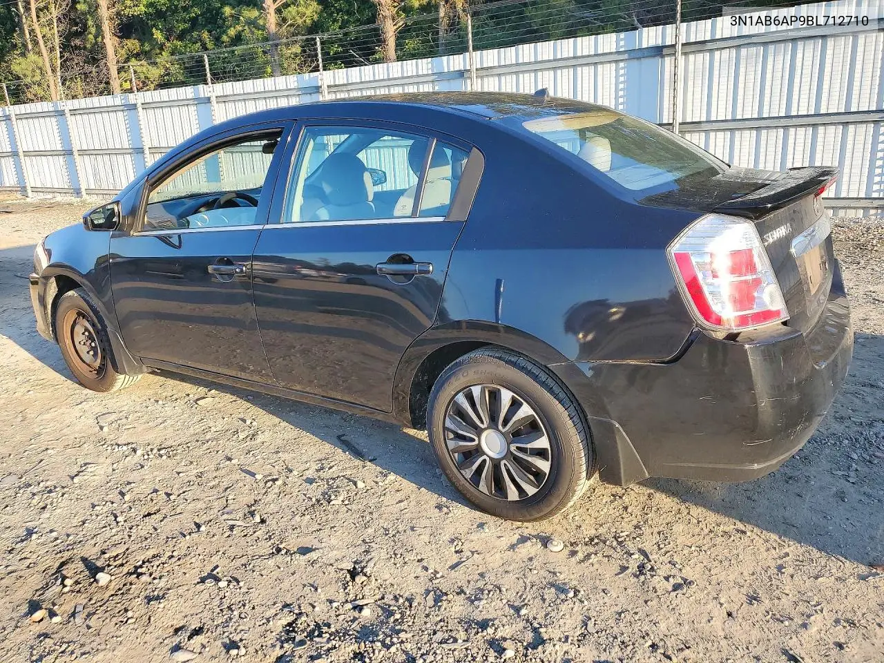 2011 NISSAN SENTRA VIN 3N1AB6AP9BL712710 — фото 2