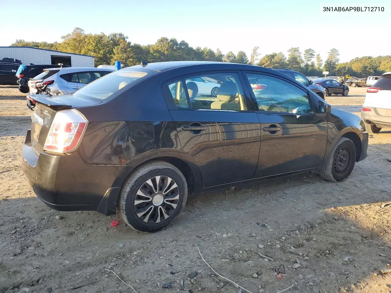 2011 NISSAN SENTRA VIN 3N1AB6AP9BL712710 — фото 3