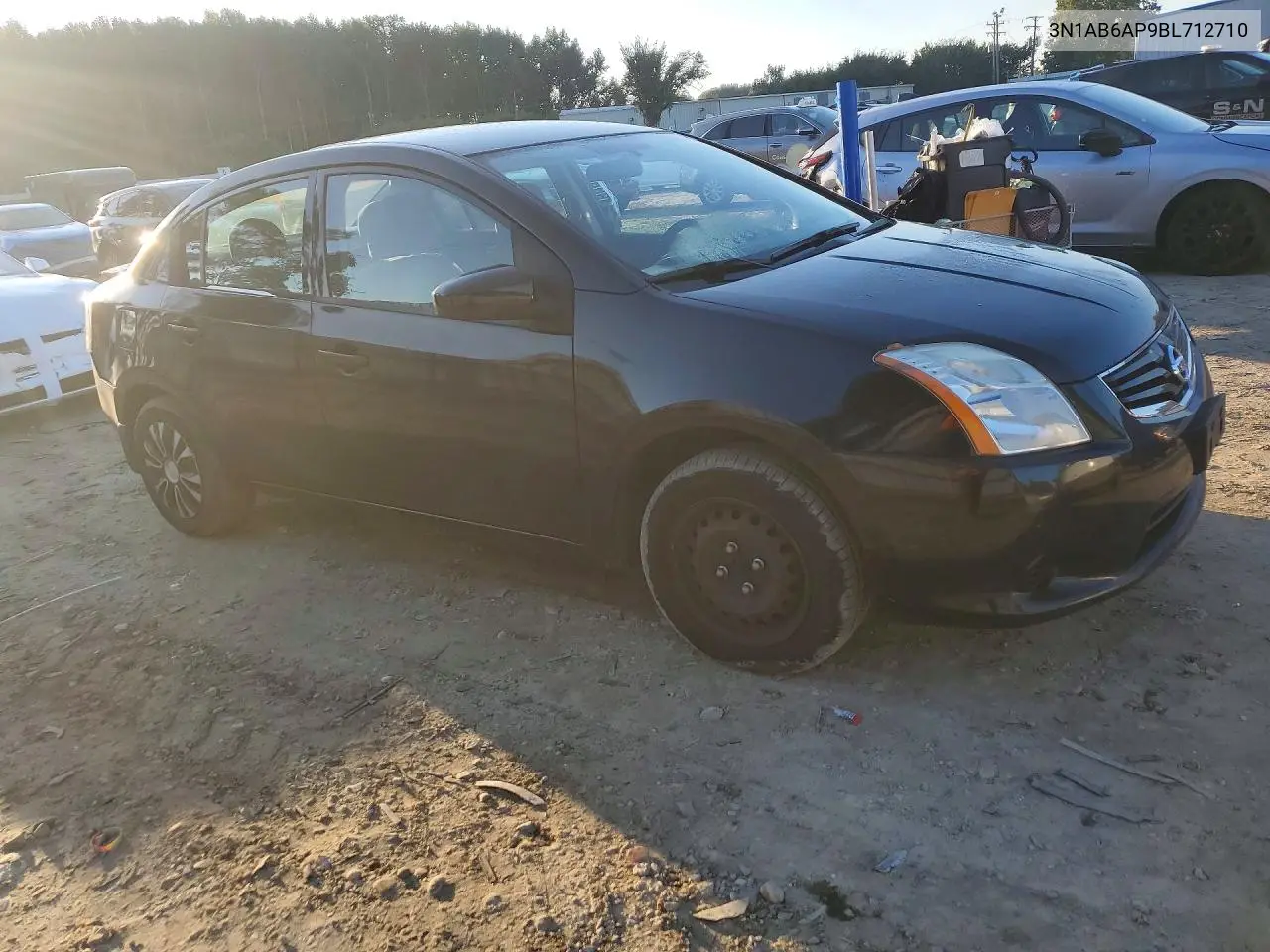 2011 NISSAN SENTRA VIN 3N1AB6AP9BL712710 — фото 4