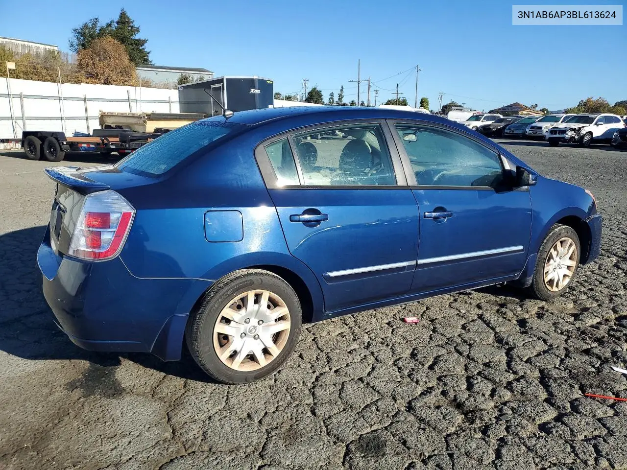 2011 NISSAN SENTRA VIN 3N1AB6AP3BL613624 — фото 3
