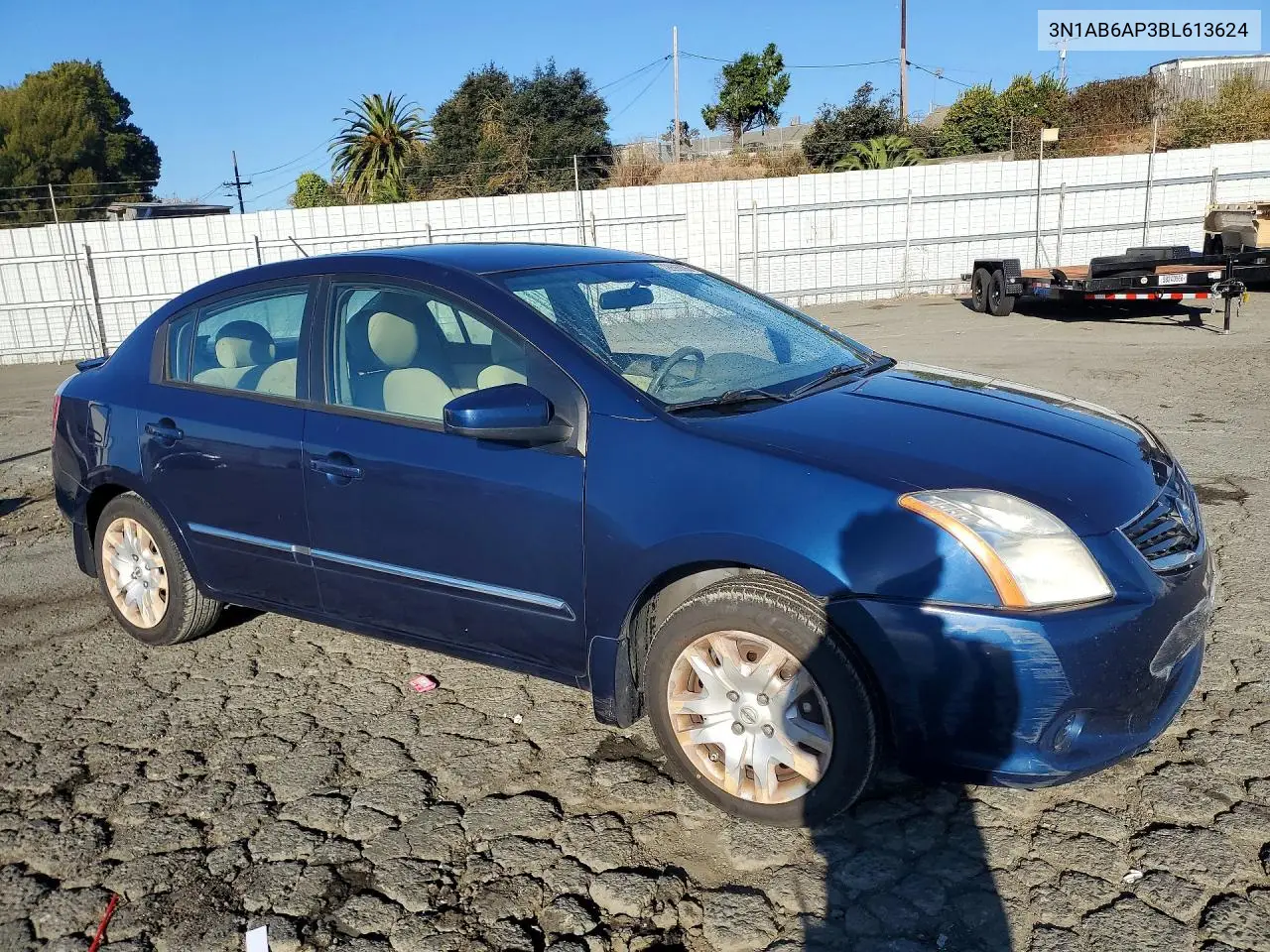 2011 NISSAN SENTRA VIN 3N1AB6AP3BL613624 — фото 4