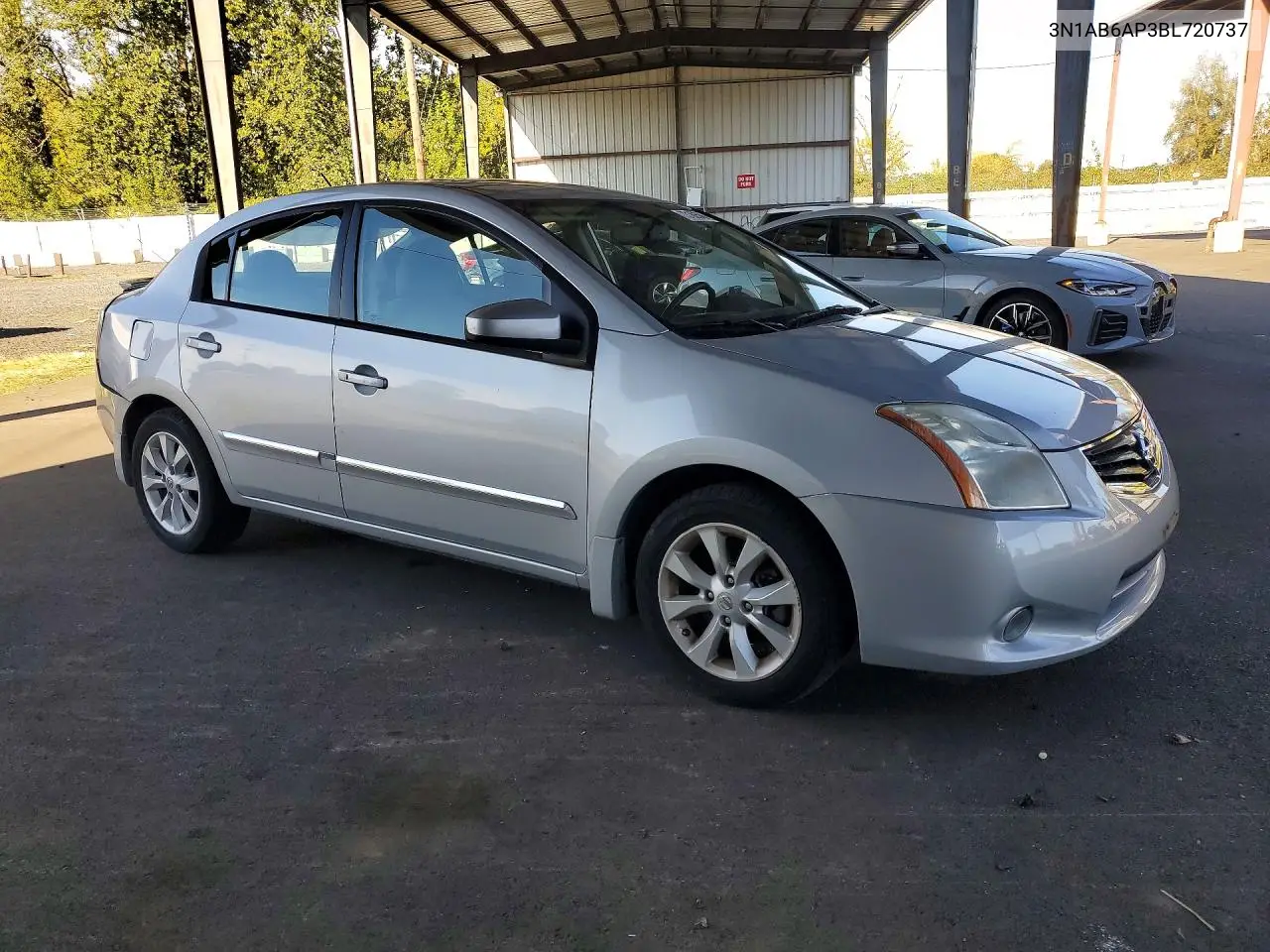 2011 NISSAN SENTRA VIN 3N1AB6AP3BL720737 — фото 4