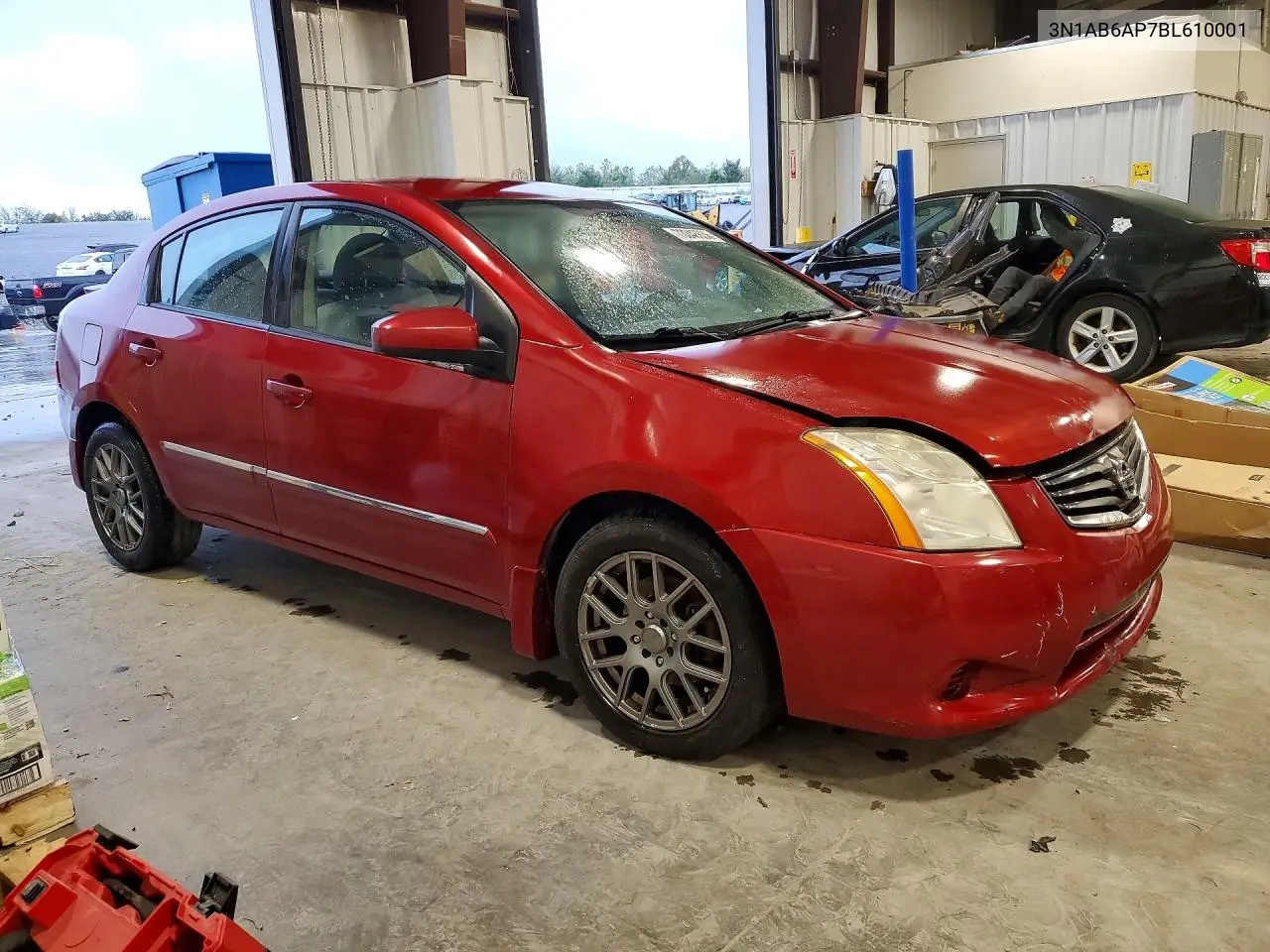 2011 NISSAN SENTRA VIN 3N1AB6AP7BL610001 — фото 4