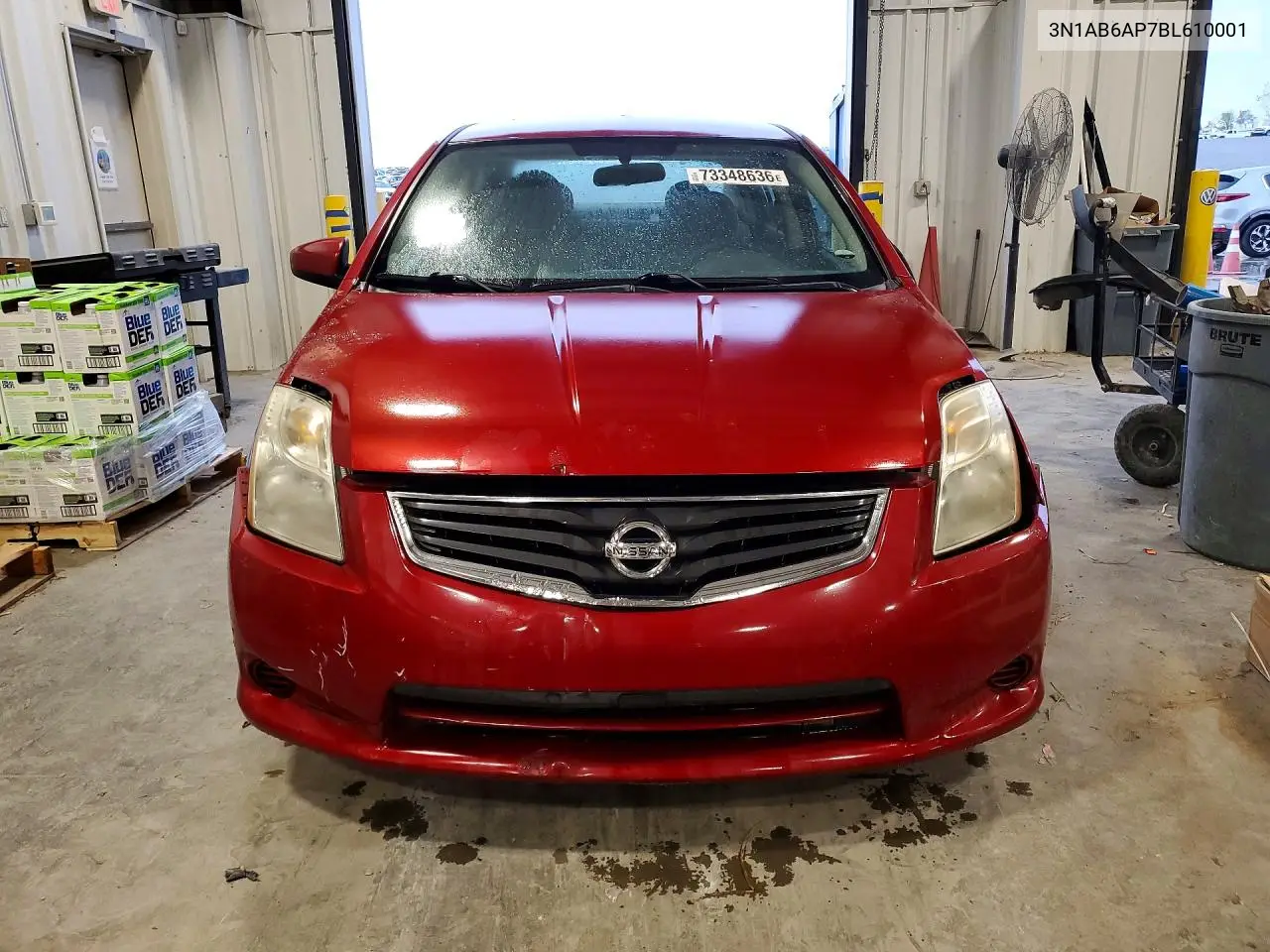 2011 NISSAN SENTRA VIN 3N1AB6AP7BL610001 — фото 5