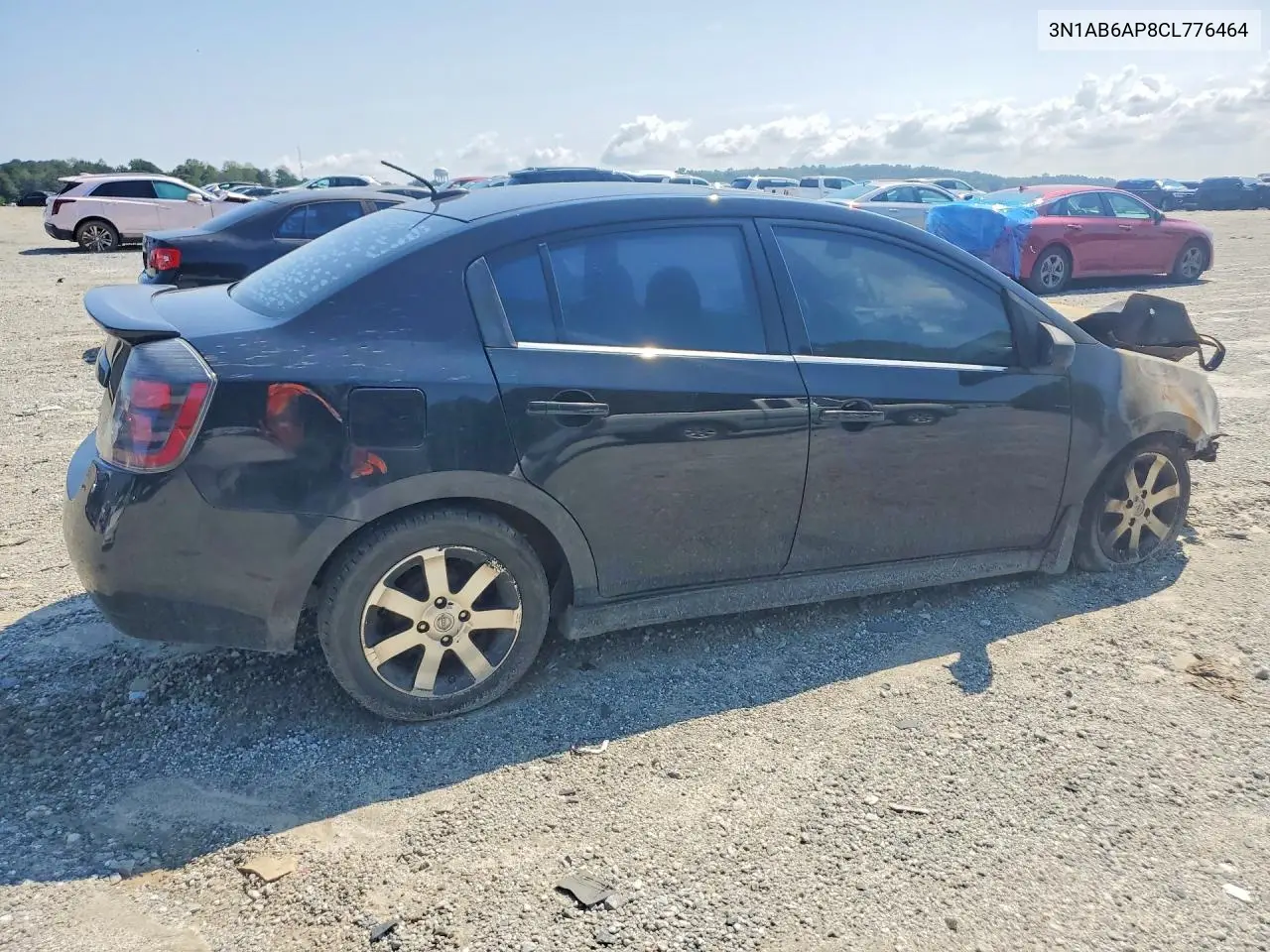 2012 NISSAN SENTRA VIN 3N1AB6AP8CL776464 — фото 3
