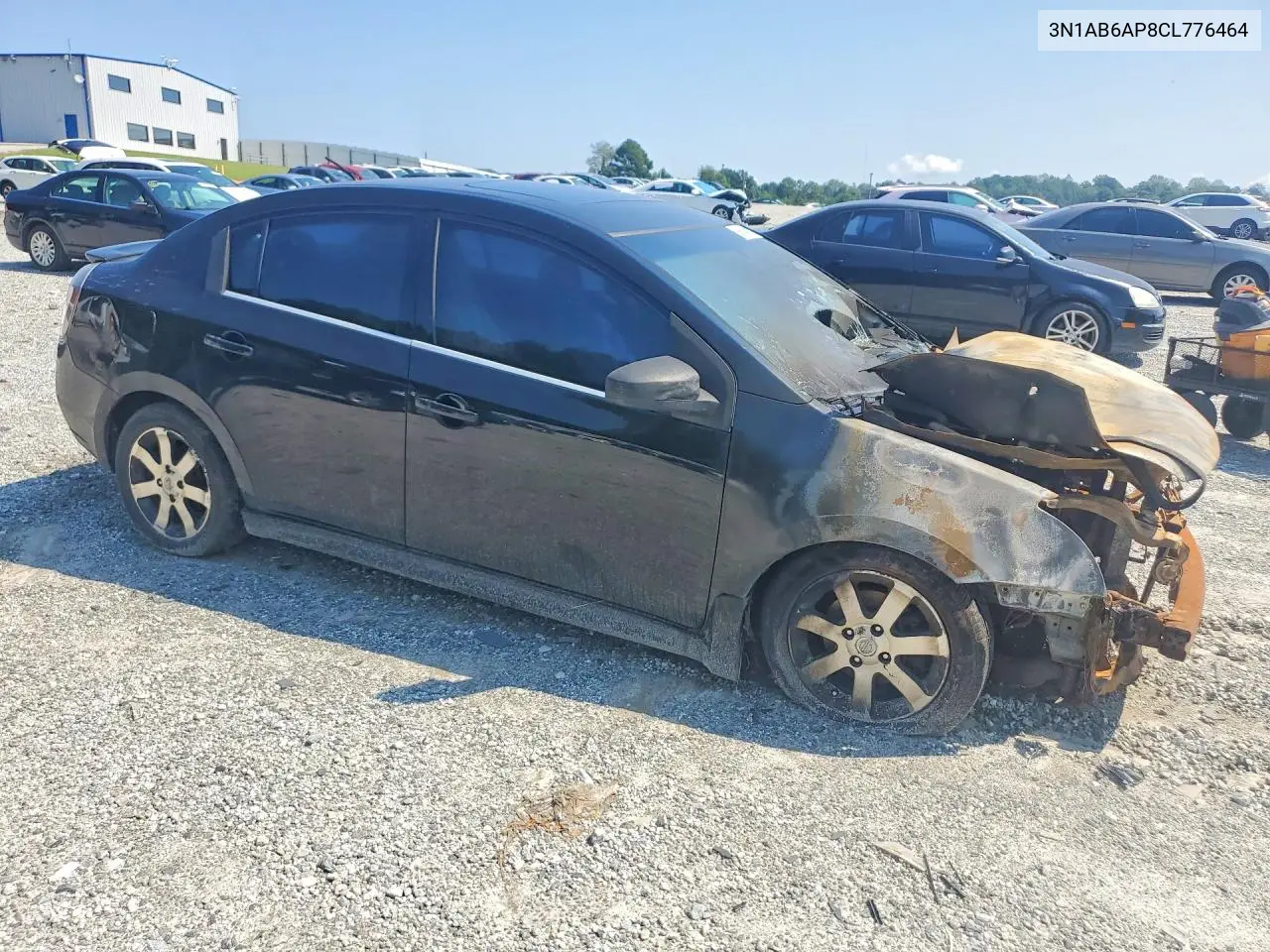 2012 NISSAN SENTRA VIN 3N1AB6AP8CL776464 — фото 4