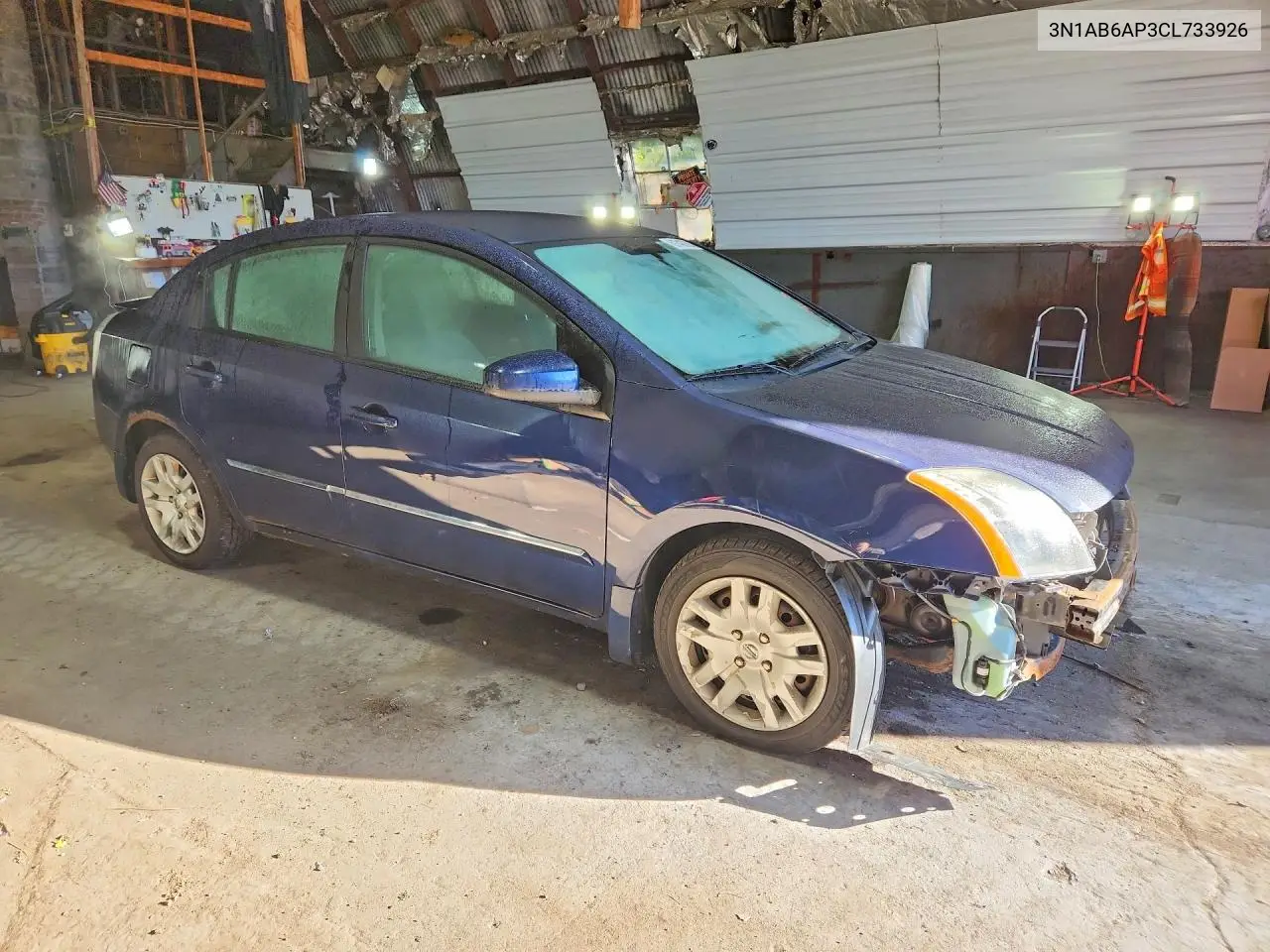 2012 NISSAN SENTRA VIN 3N1AB6AP3CL733926 — фото 4