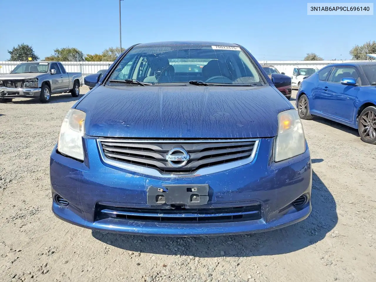 2012 NISSAN SENTRA VIN 3N1AB6AP9CL696140 — фото 5