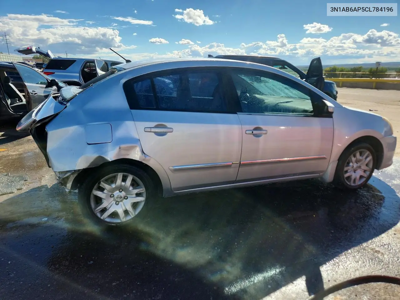 2012 NISSAN SENTRA VIN 3N1AB6AP5CL784196 — фото 3