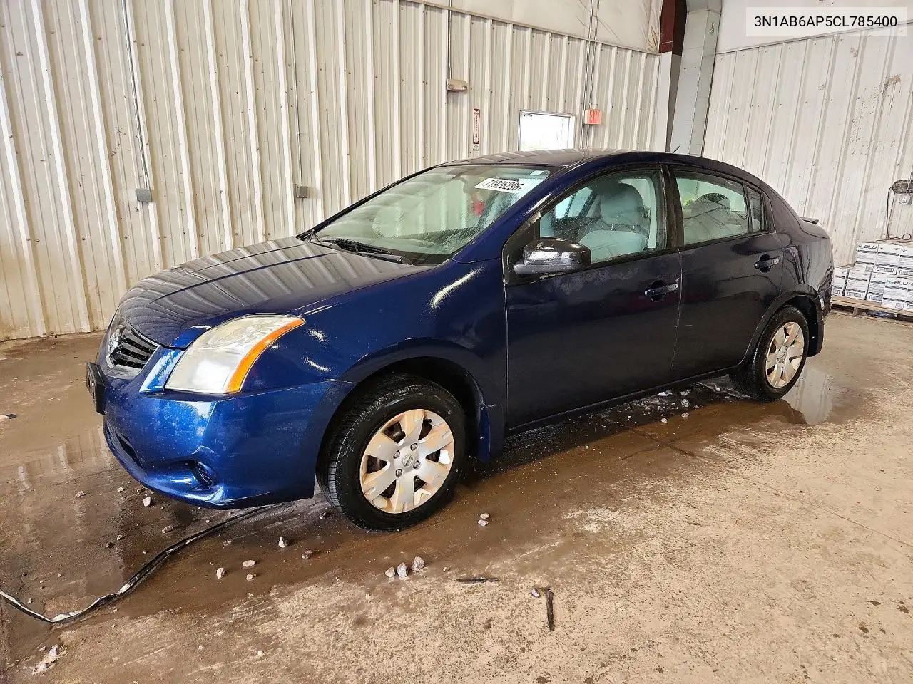 NISSAN SENTRA 2012, VIN 3N1AB6AP5CL785400