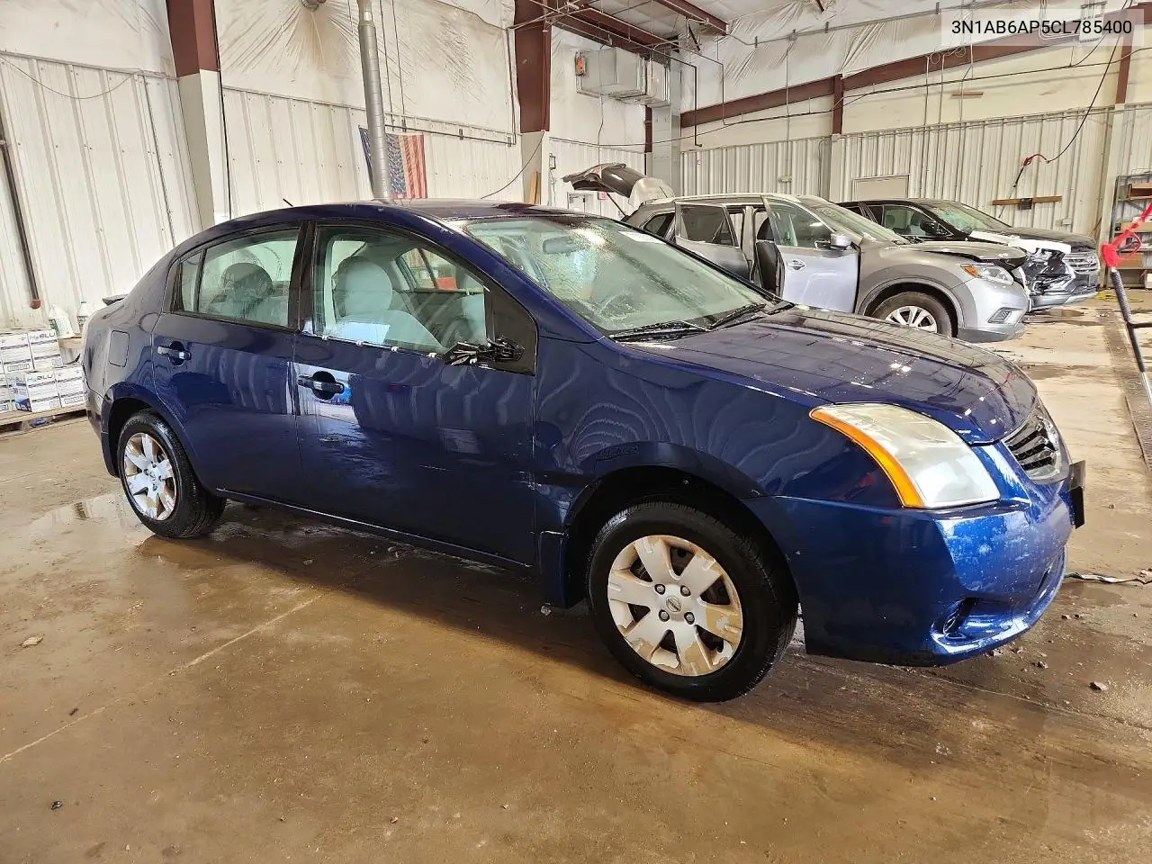2012 NISSAN SENTRA VIN 3N1AB6AP5CL785400 — фото 4