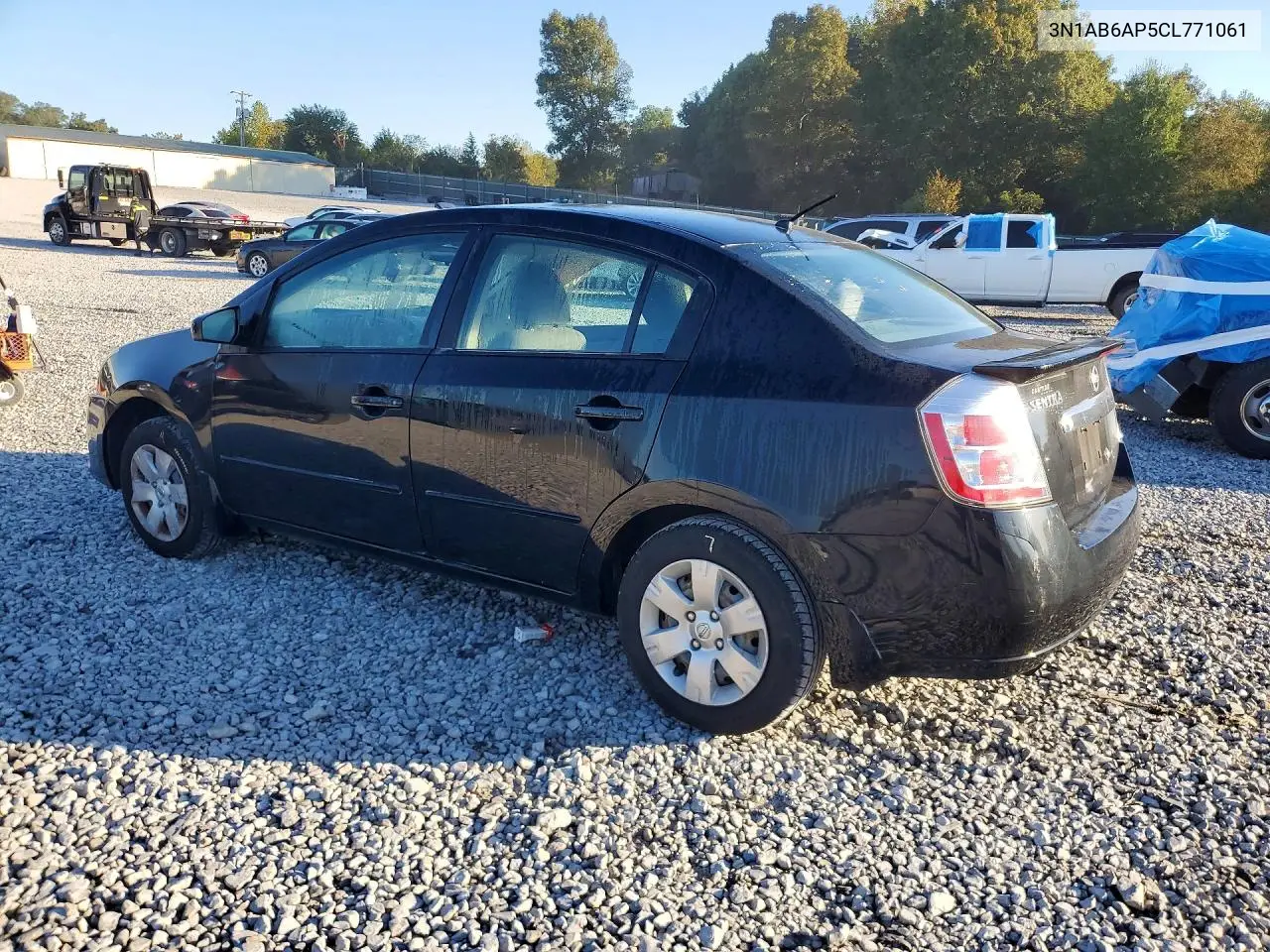 2012 NISSAN SENTRA VIN 3N1AB6AP5CL771061 — фото 2