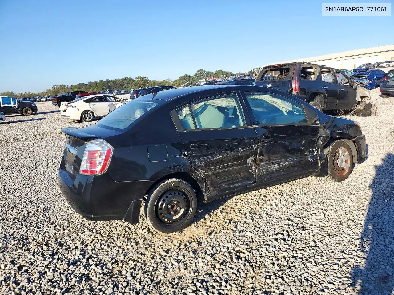 2012 NISSAN SENTRA VIN 3N1AB6AP5CL771061 — фото 3
