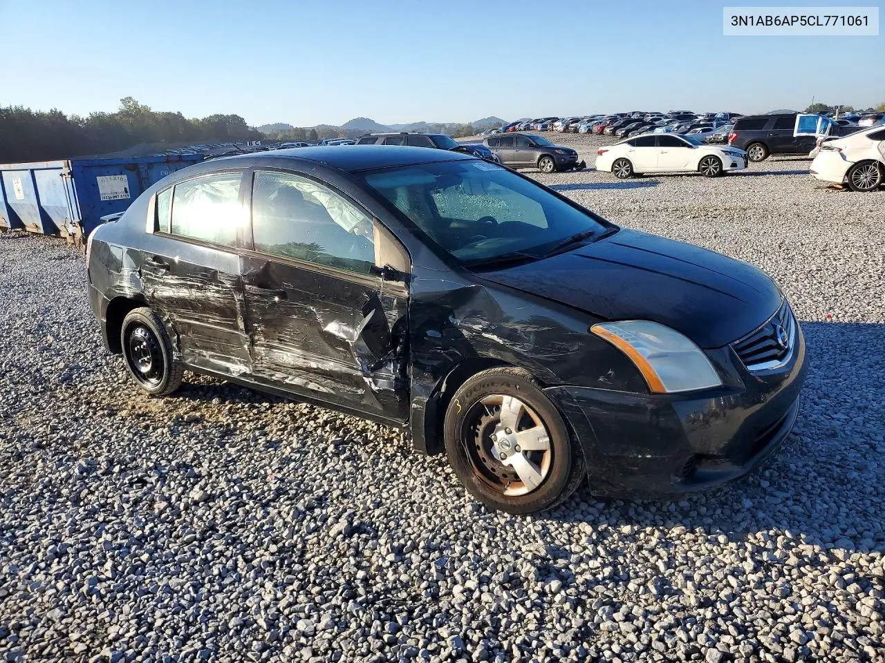 2012 NISSAN SENTRA VIN 3N1AB6AP5CL771061 — фото 4