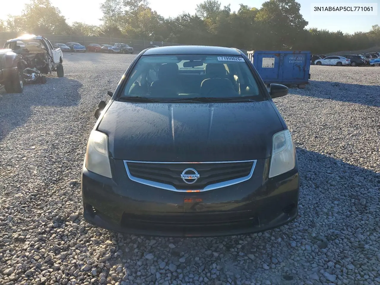 2012 NISSAN SENTRA VIN 3N1AB6AP5CL771061 — фото 5