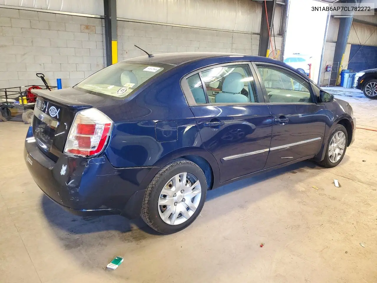 2012 NISSAN SENTRA VIN 3N1AB6AP7CL782272 — фото 3