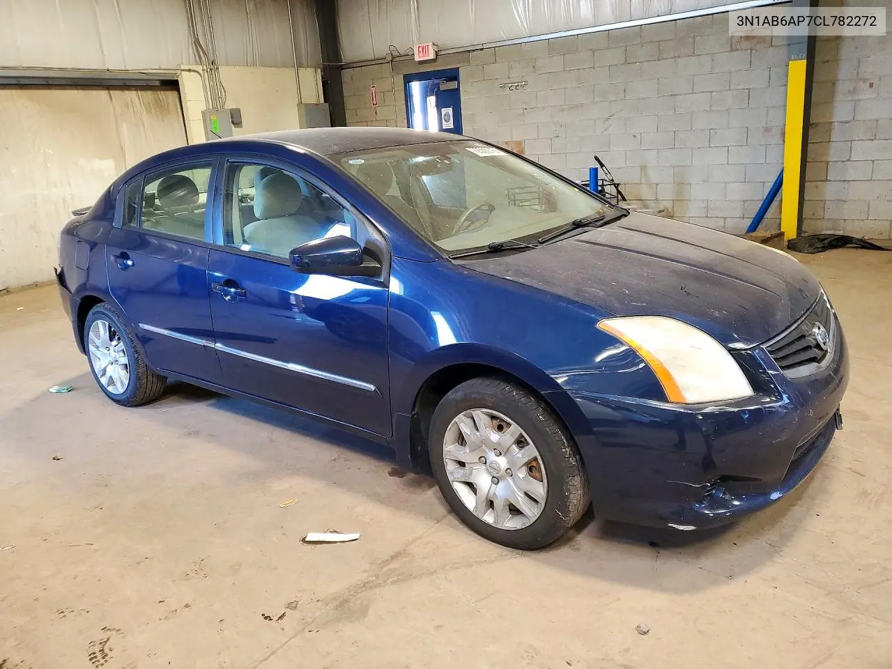 2012 NISSAN SENTRA VIN 3N1AB6AP7CL782272 — фото 4