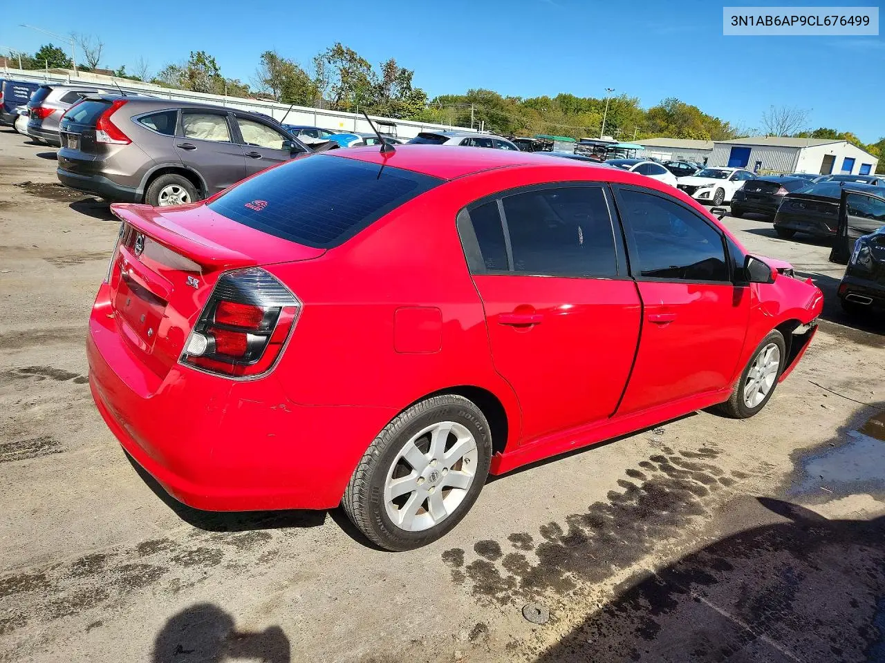 2012 NISSAN SENTRA VIN 3N1AB6AP9CL676499 — фото 3