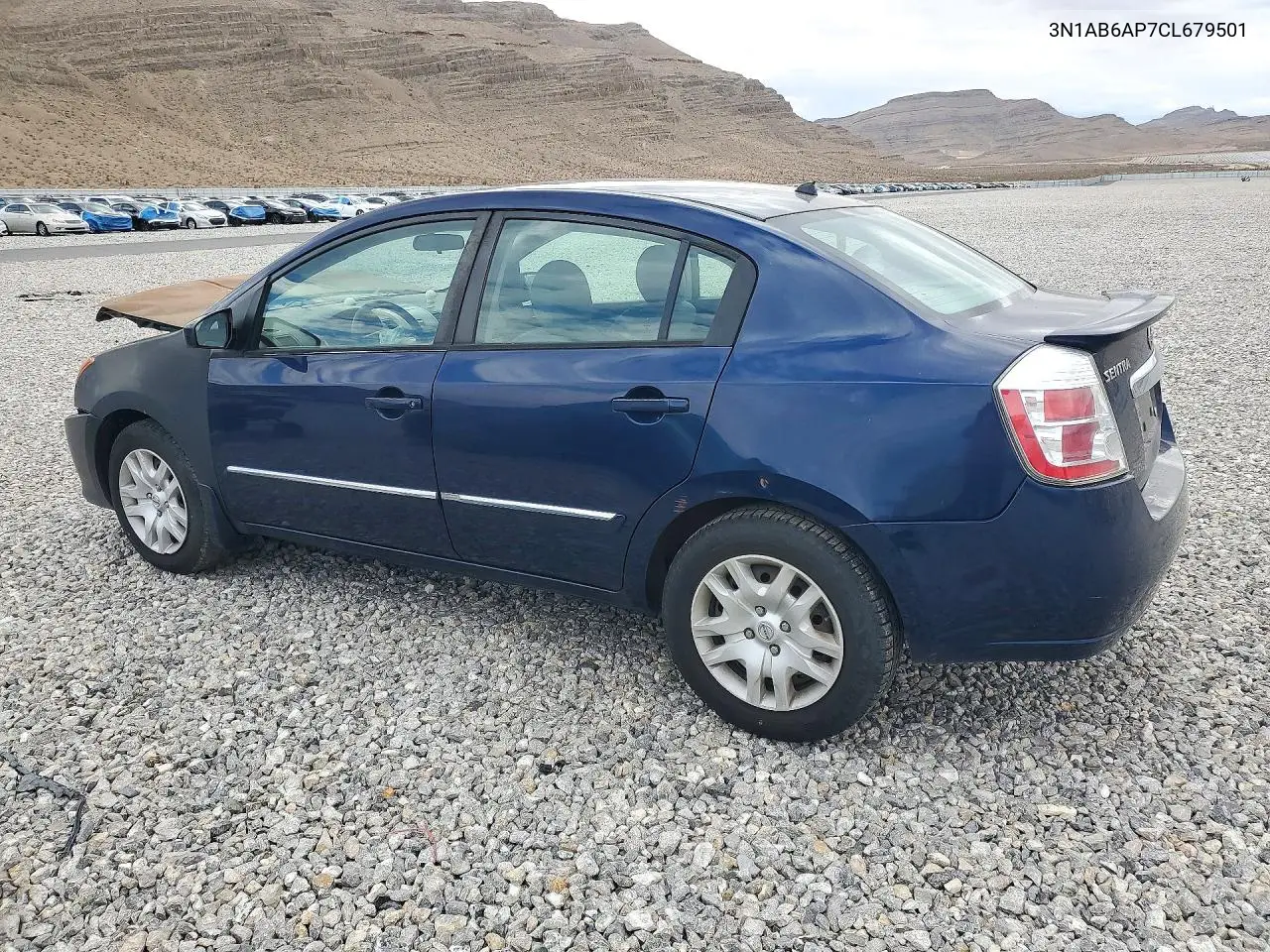 2012 NISSAN SENTRA VIN 3N1AB6AP7CL679501 — фото 2