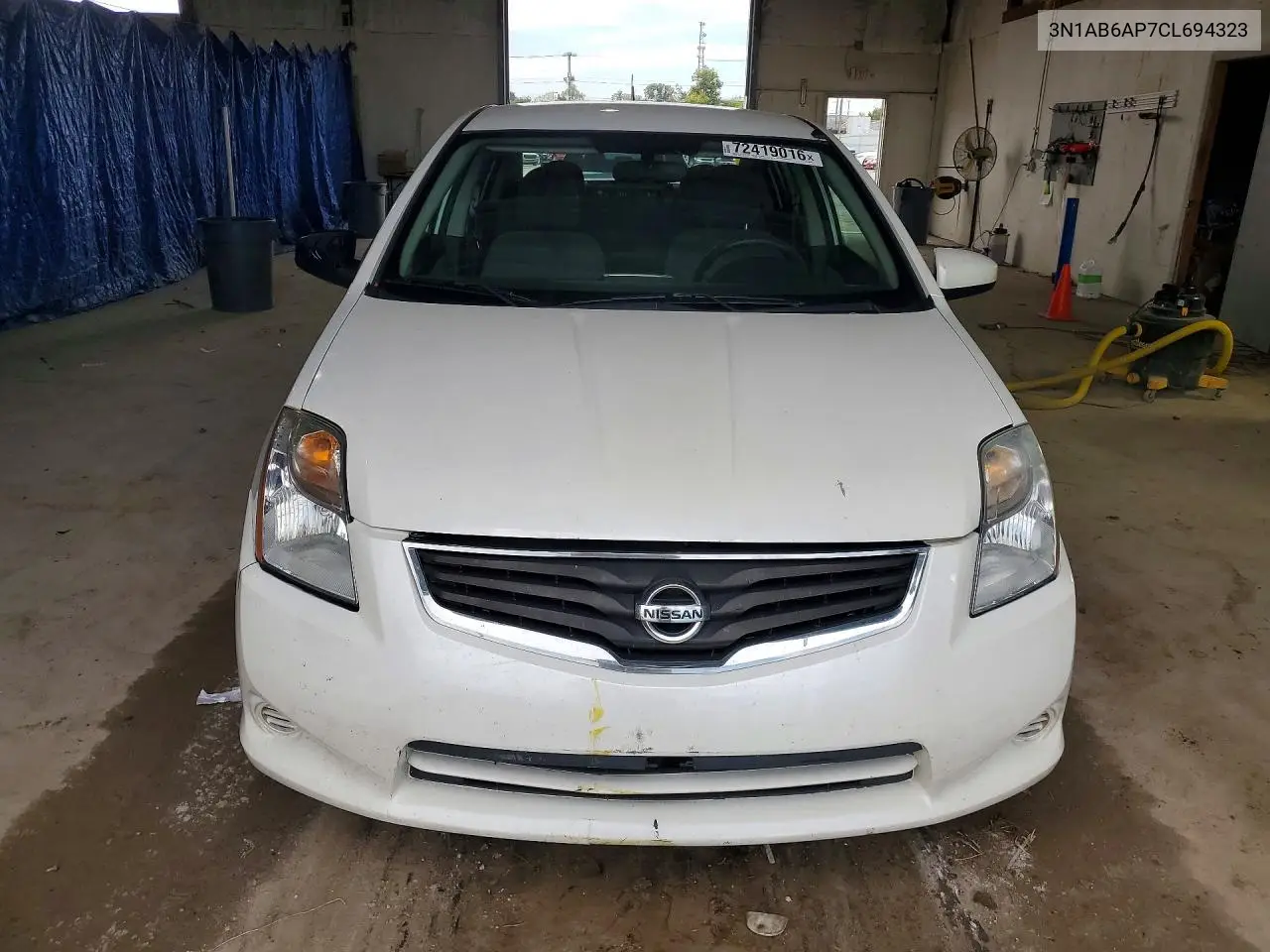 2012 NISSAN SENTRA VIN 3N1AB6AP7CL694323 — фото 5