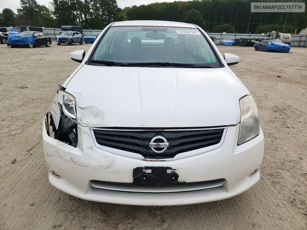 2012 NISSAN SENTRA VIN 3N1AB6AP2CL757778 — фото 5