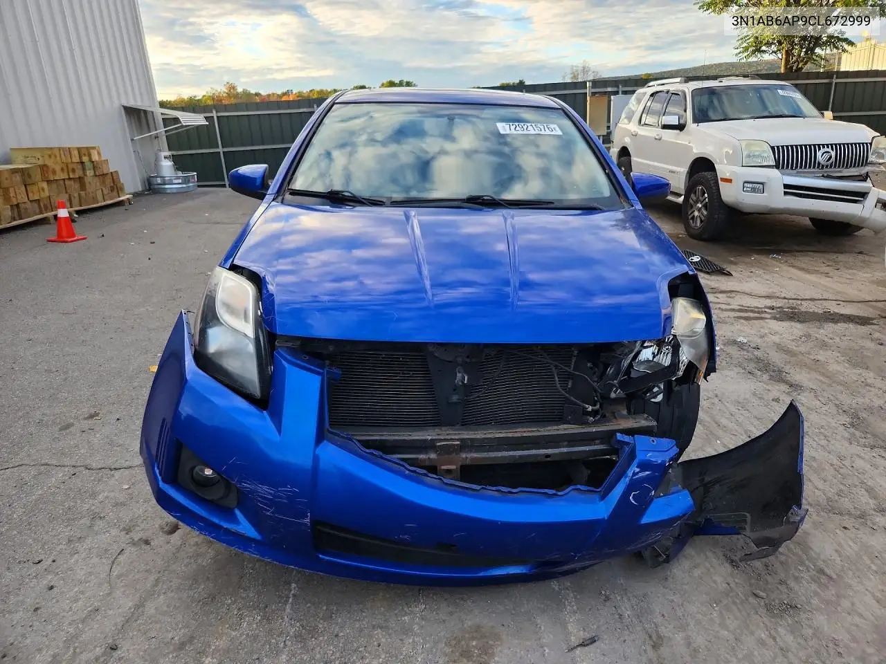 2012 NISSAN SENTRA VIN 3N1AB6AP9CL672999 — фото 5