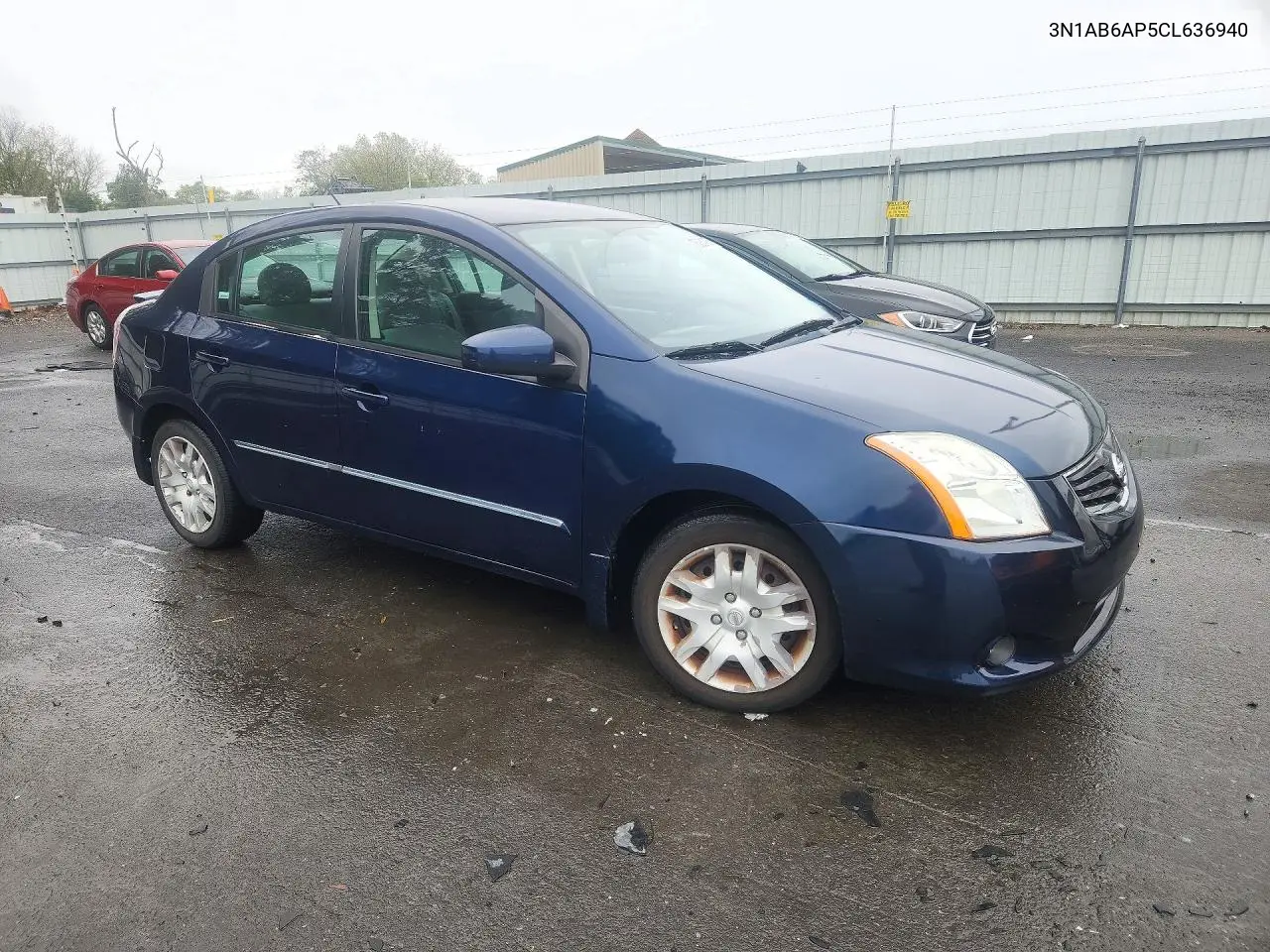 2012 NISSAN SENTRA VIN 3N1AB6AP5CL636940 — фото 4