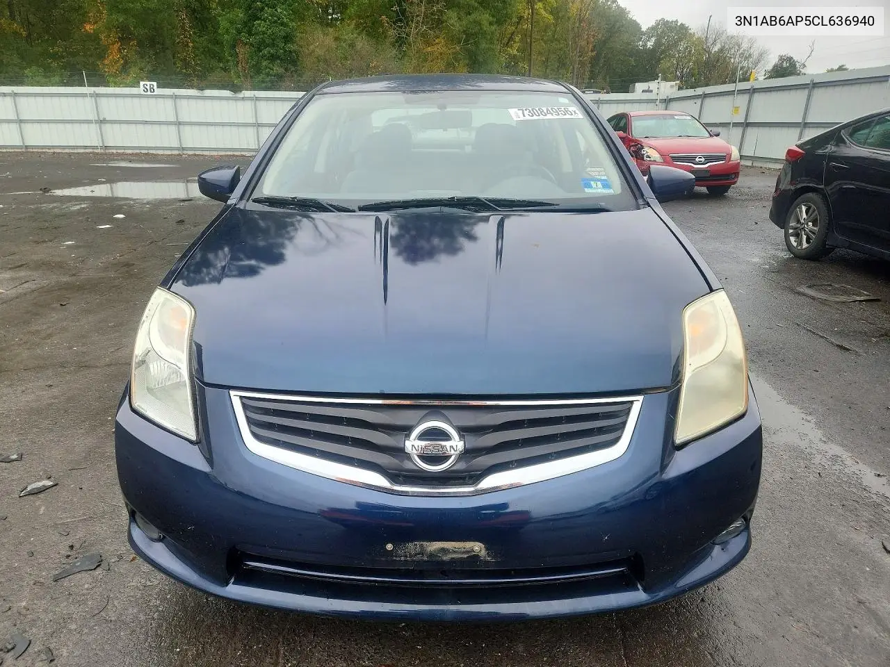 2012 NISSAN SENTRA VIN 3N1AB6AP5CL636940 — фото 5