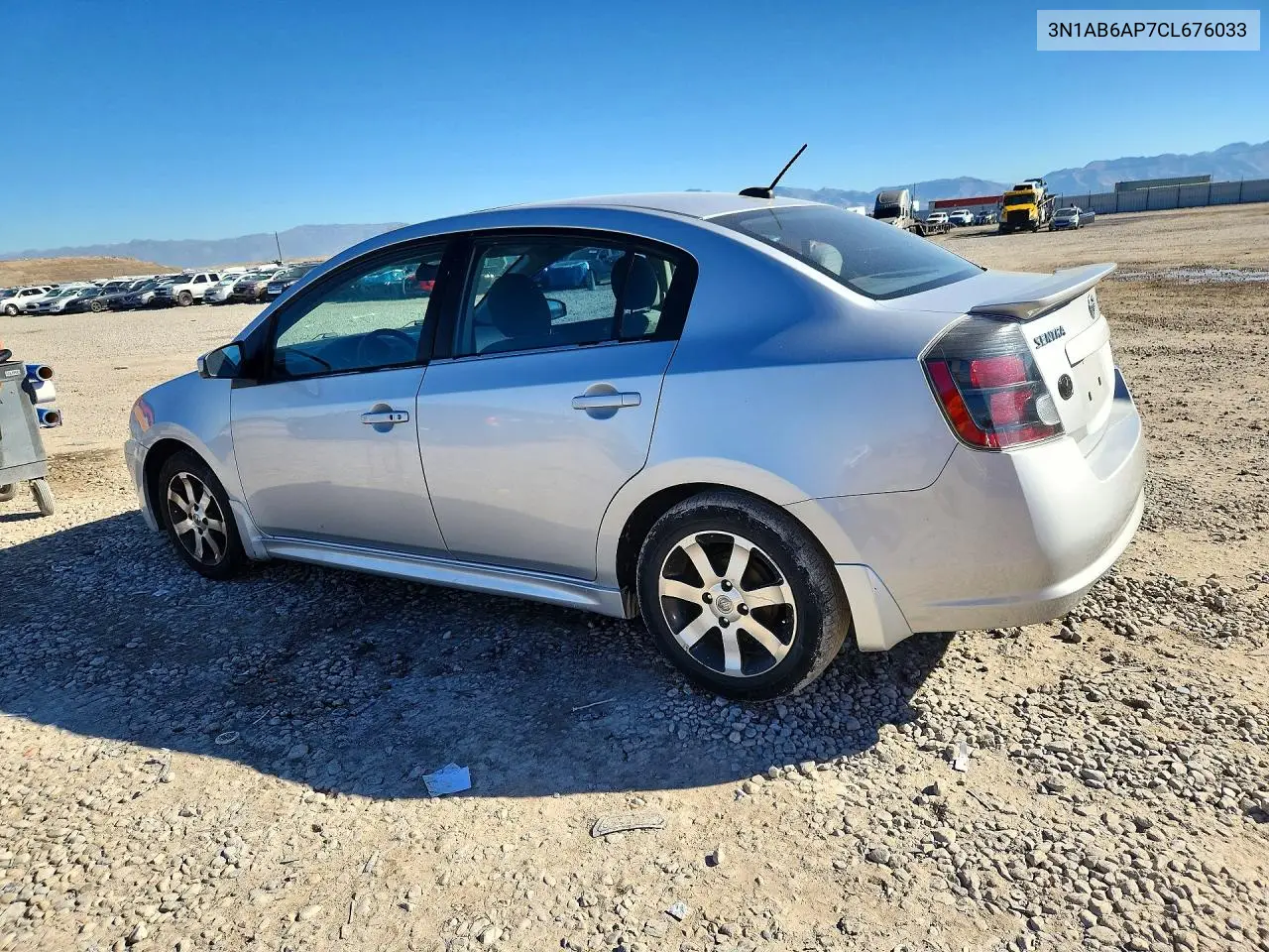 2012 NISSAN SENTRA VIN 3N1AB6AP7CL676033 — фото 2