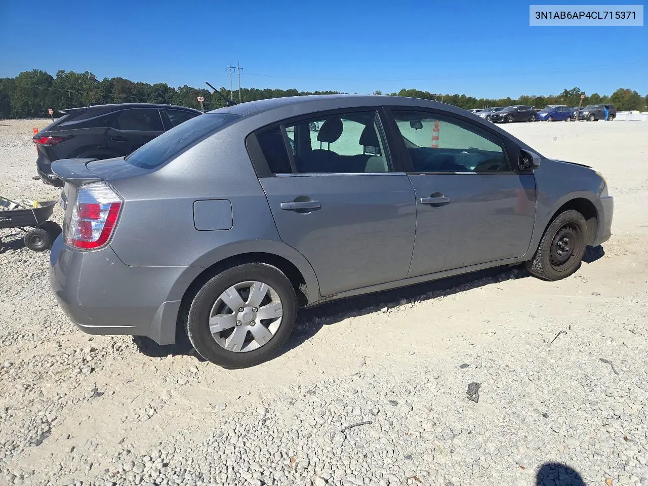 2012 NISSAN SENTRA VIN 3N1AB6AP4CL715371 — фото 3