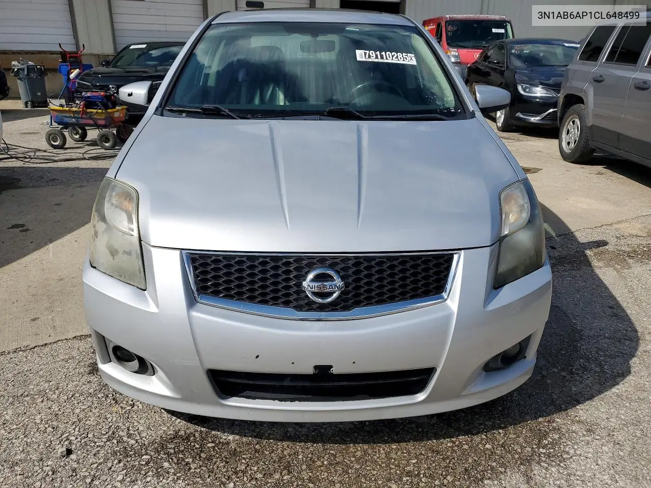 2012 NISSAN SENTRA VIN 3N1AB6AP1CL648499 — фото 5