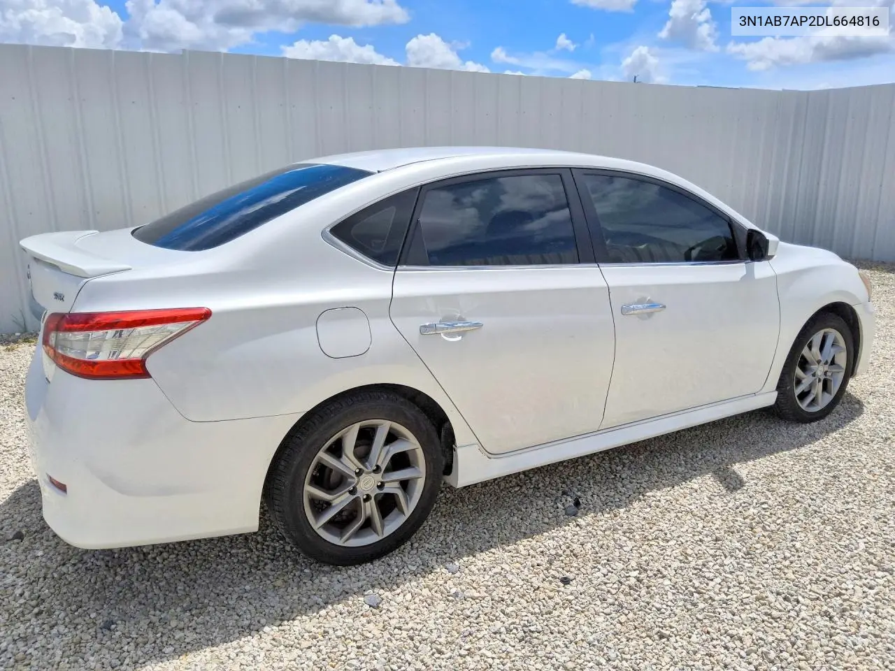 2013 NISSAN SENTRA VIN 3N1AB7AP2DL664816 — фото 3