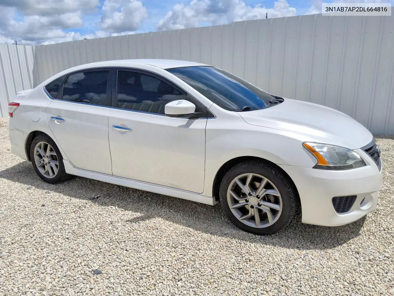 2013 NISSAN SENTRA VIN 3N1AB7AP2DL664816 — фото 4
