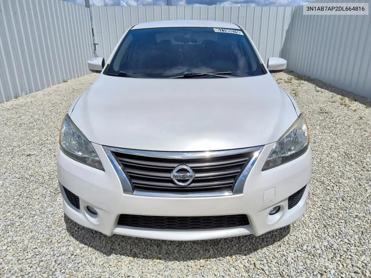 2013 NISSAN SENTRA VIN 3N1AB7AP2DL664816 — фото 5