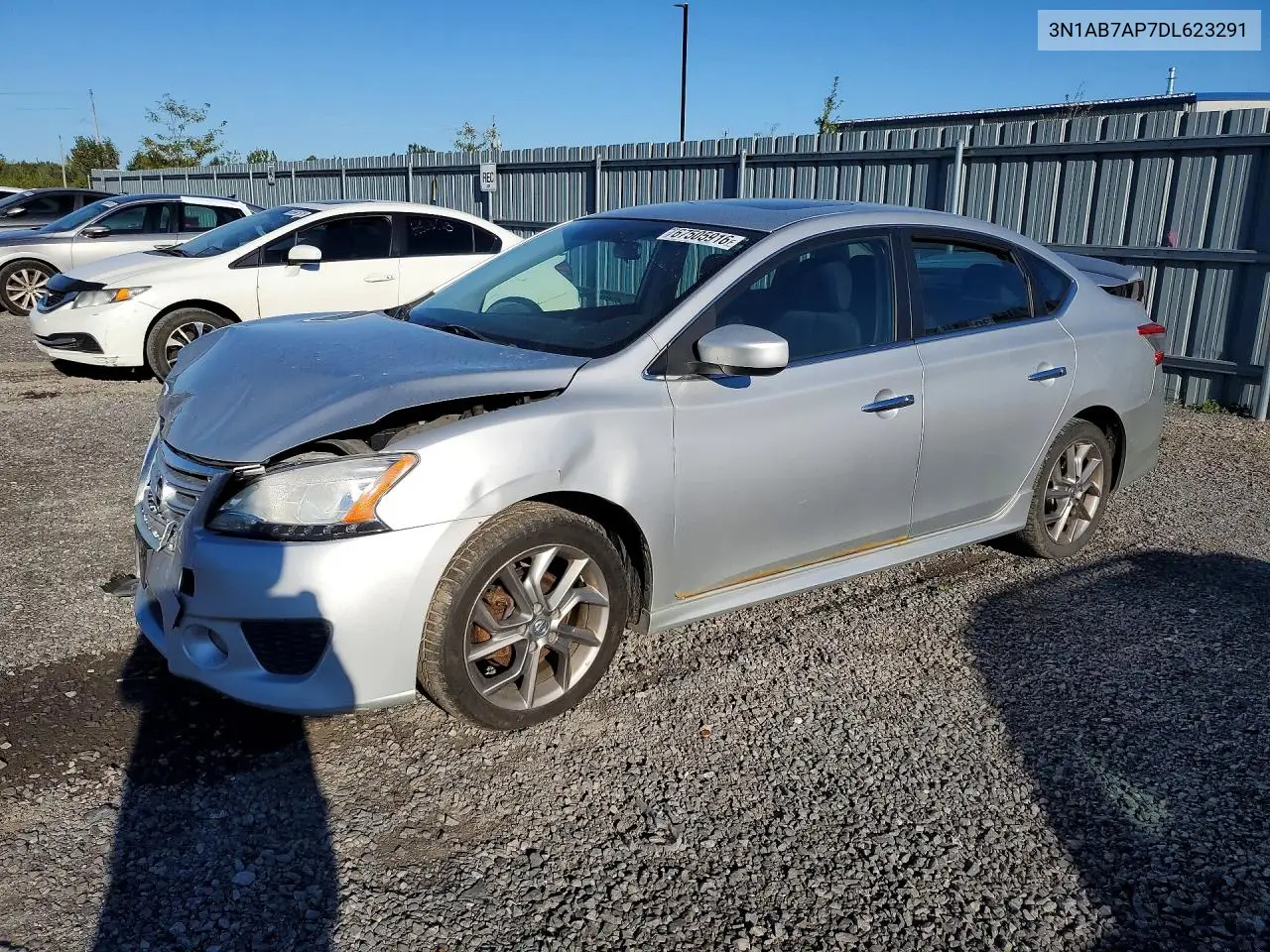 NISSAN SENTRA 2013, VIN 3N1AB7AP7DL623291