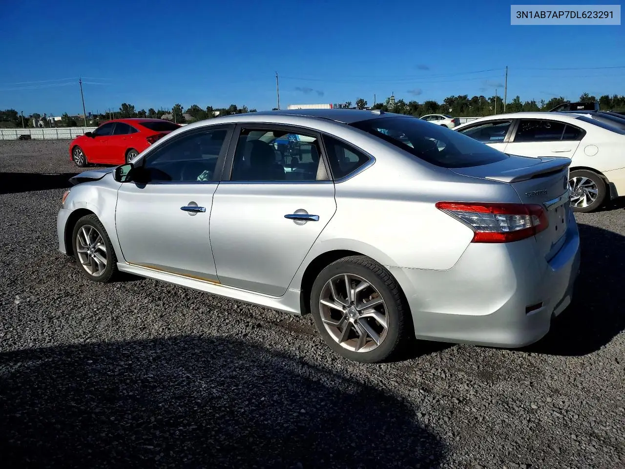 2013 NISSAN SENTRA VIN 3N1AB7AP7DL623291 — фото 2