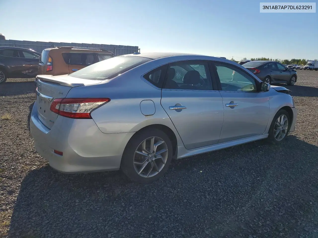 2013 NISSAN SENTRA VIN 3N1AB7AP7DL623291 — фото 3