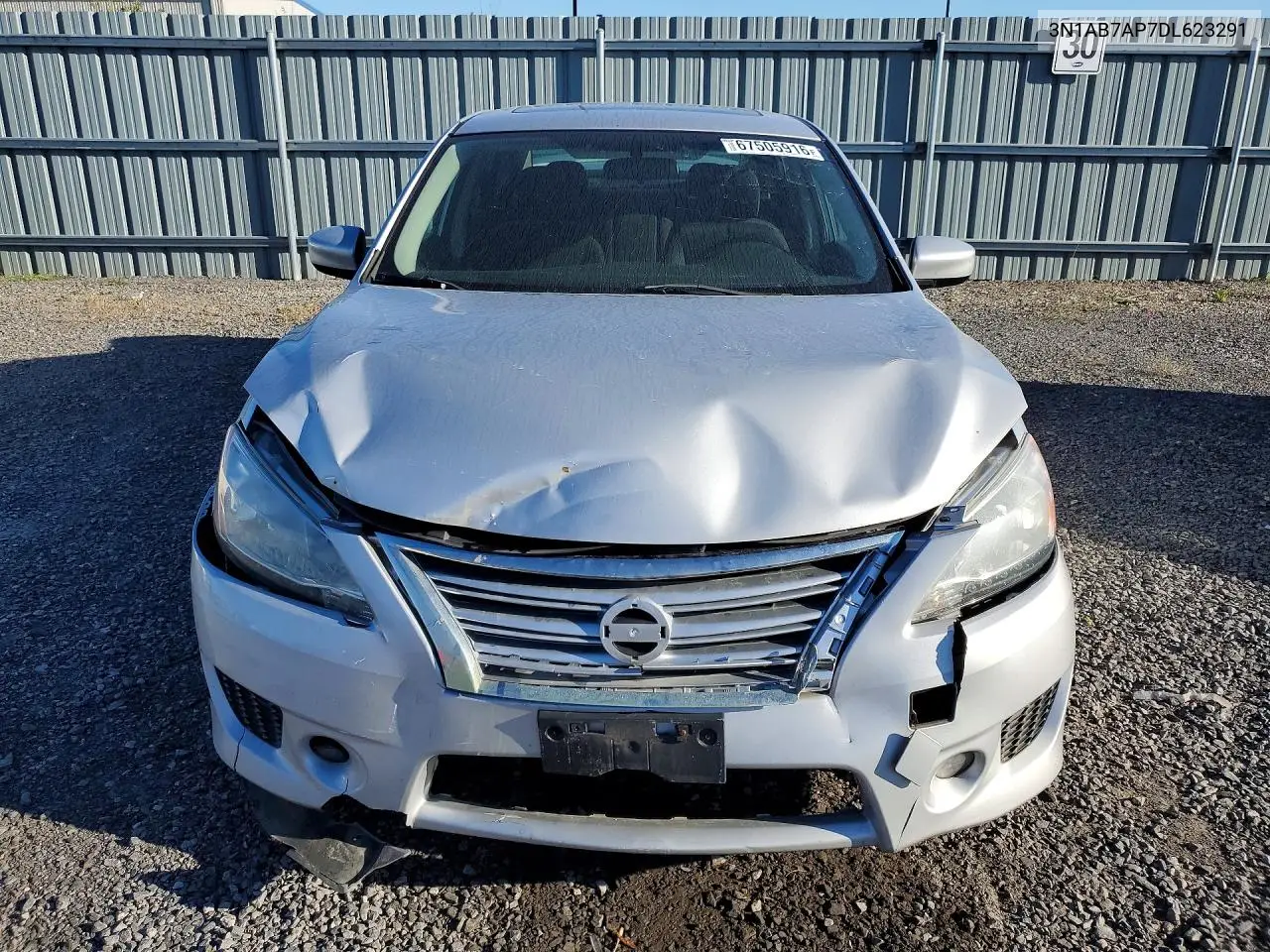 2013 NISSAN SENTRA VIN 3N1AB7AP7DL623291 — фото 5