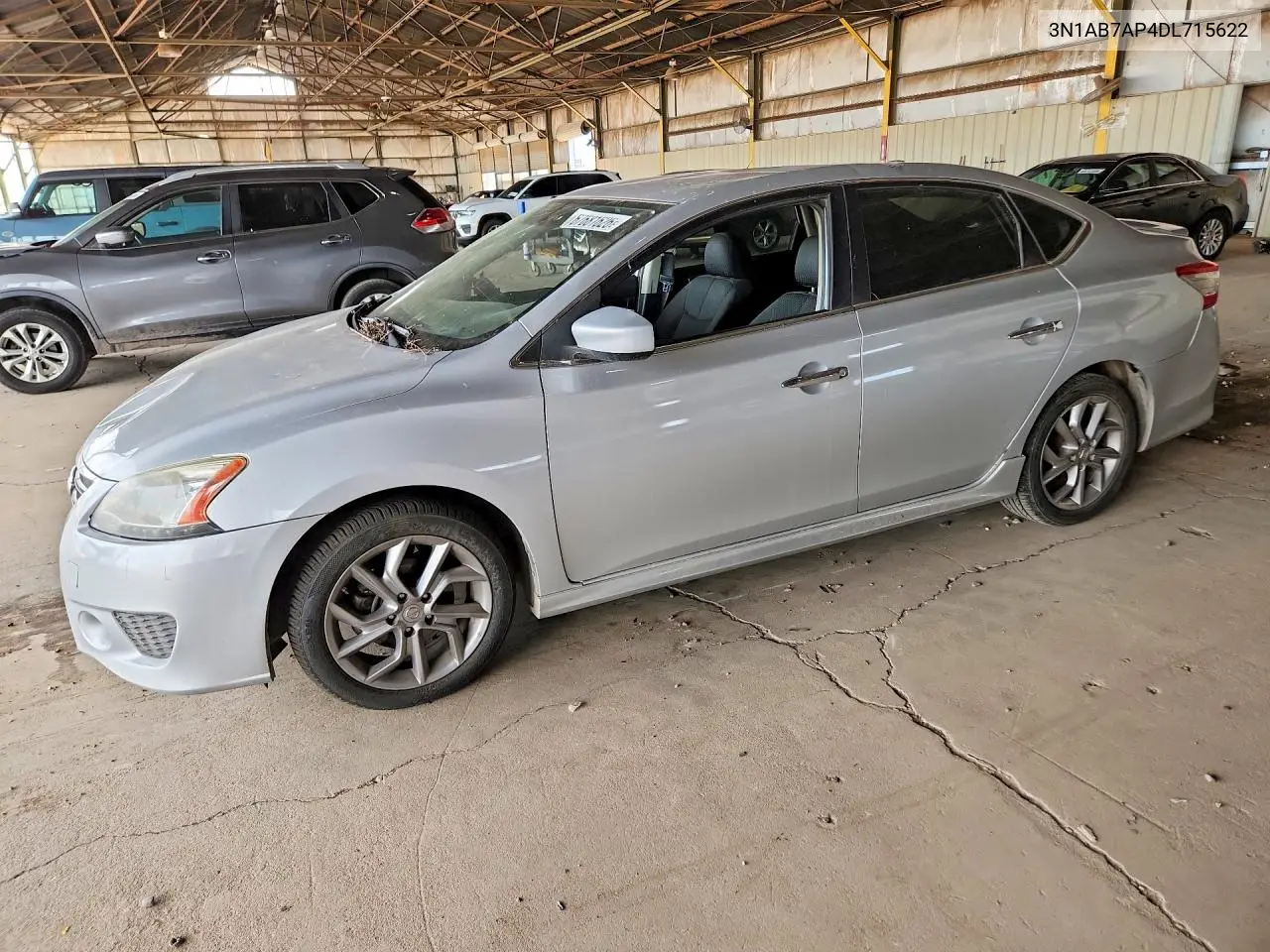 NISSAN SENTRA 2013, VIN 3N1AB7AP4DL715622