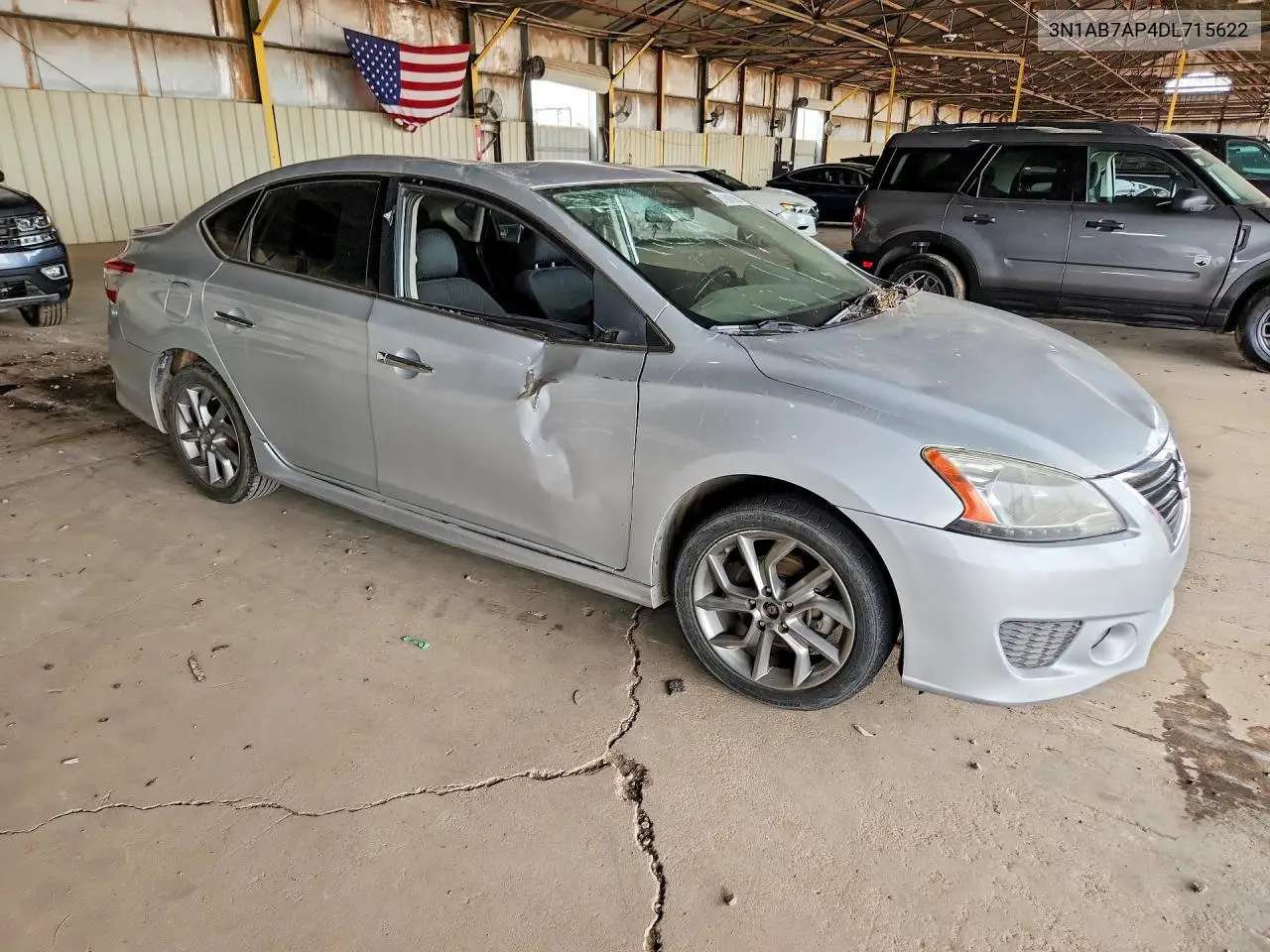 2013 NISSAN SENTRA VIN 3N1AB7AP4DL715622 — фото 4