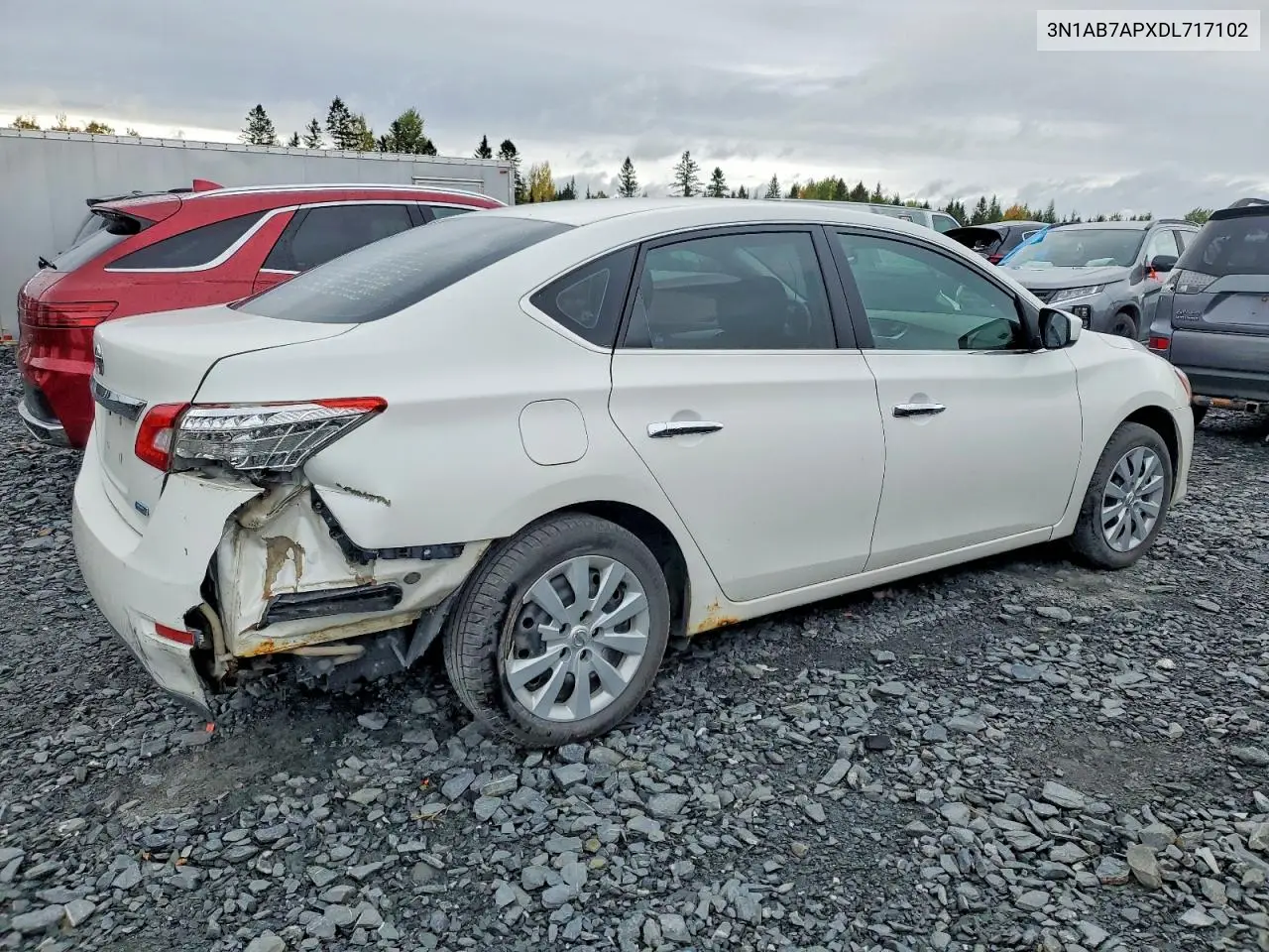 2013 NISSAN SENTRA VIN 3N1AB7APXDL717102 — фото 3