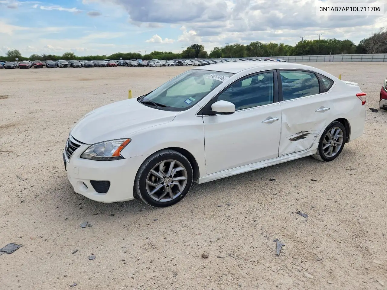 NISSAN SENTRA 2013, VIN 3N1AB7AP1DL711706