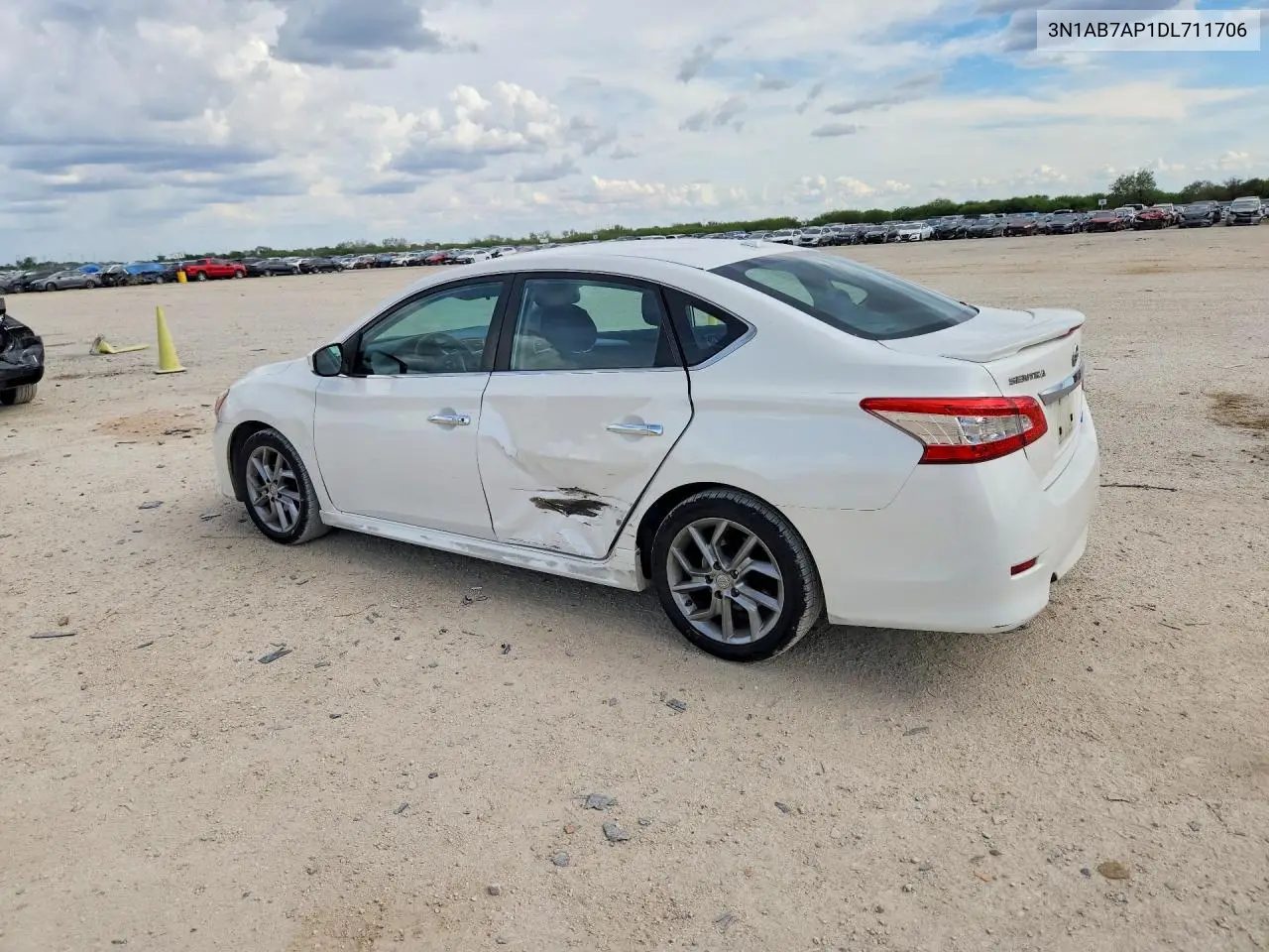 2013 NISSAN SENTRA VIN 3N1AB7AP1DL711706 — фото 2