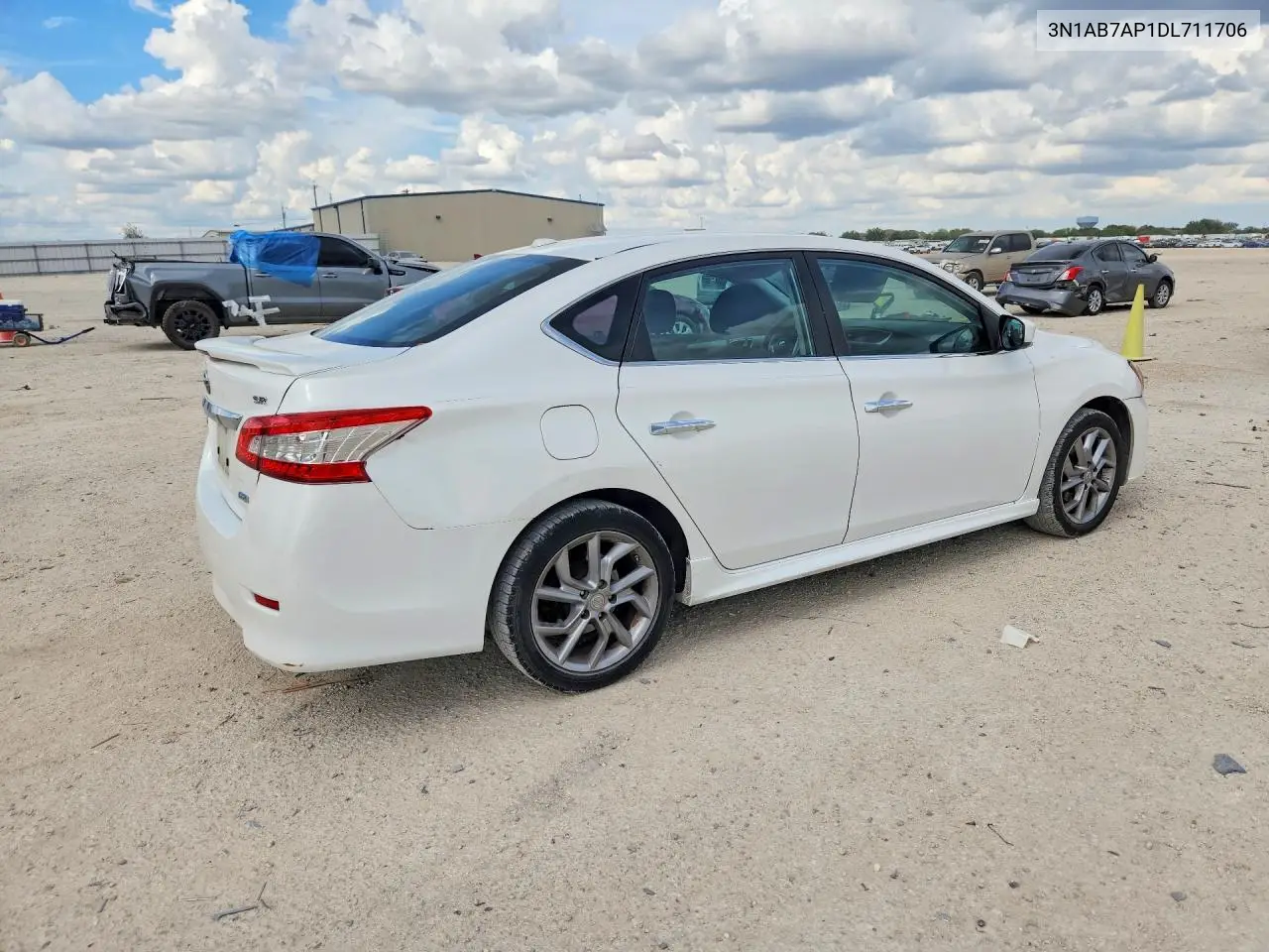 2013 NISSAN SENTRA VIN 3N1AB7AP1DL711706 — фото 3