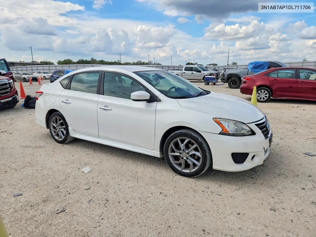 2013 NISSAN SENTRA VIN 3N1AB7AP1DL711706 — фото 4