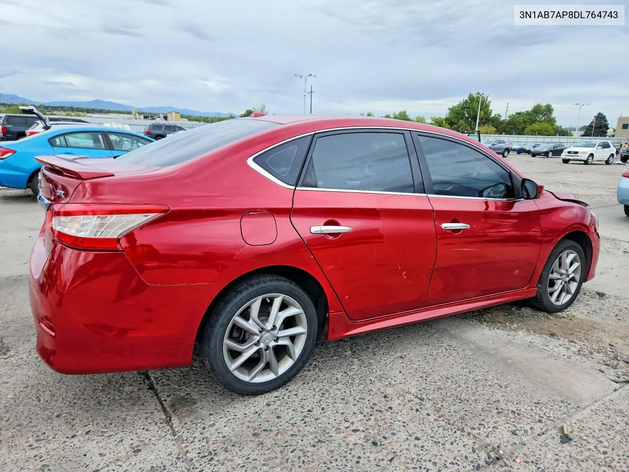 2013 NISSAN SENTRA VIN 3N1AB7AP8DL764743 — фото 3