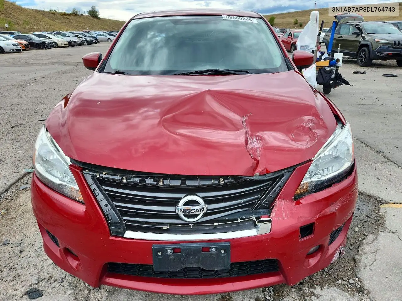 2013 NISSAN SENTRA VIN 3N1AB7AP8DL764743 — фото 5