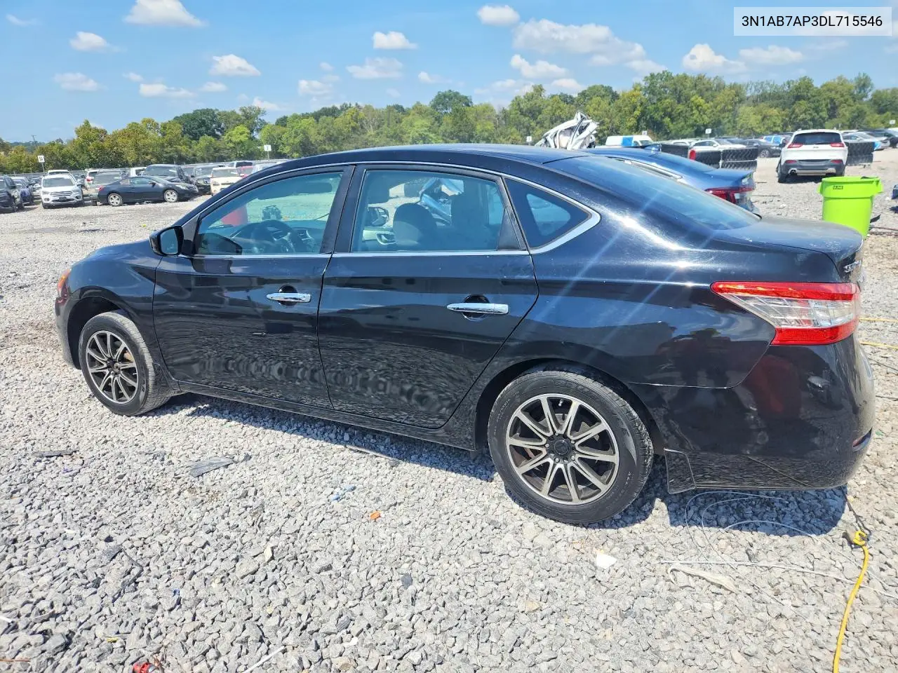 2013 NISSAN SENTRA VIN 3N1AB7AP3DL715546 — фото 2